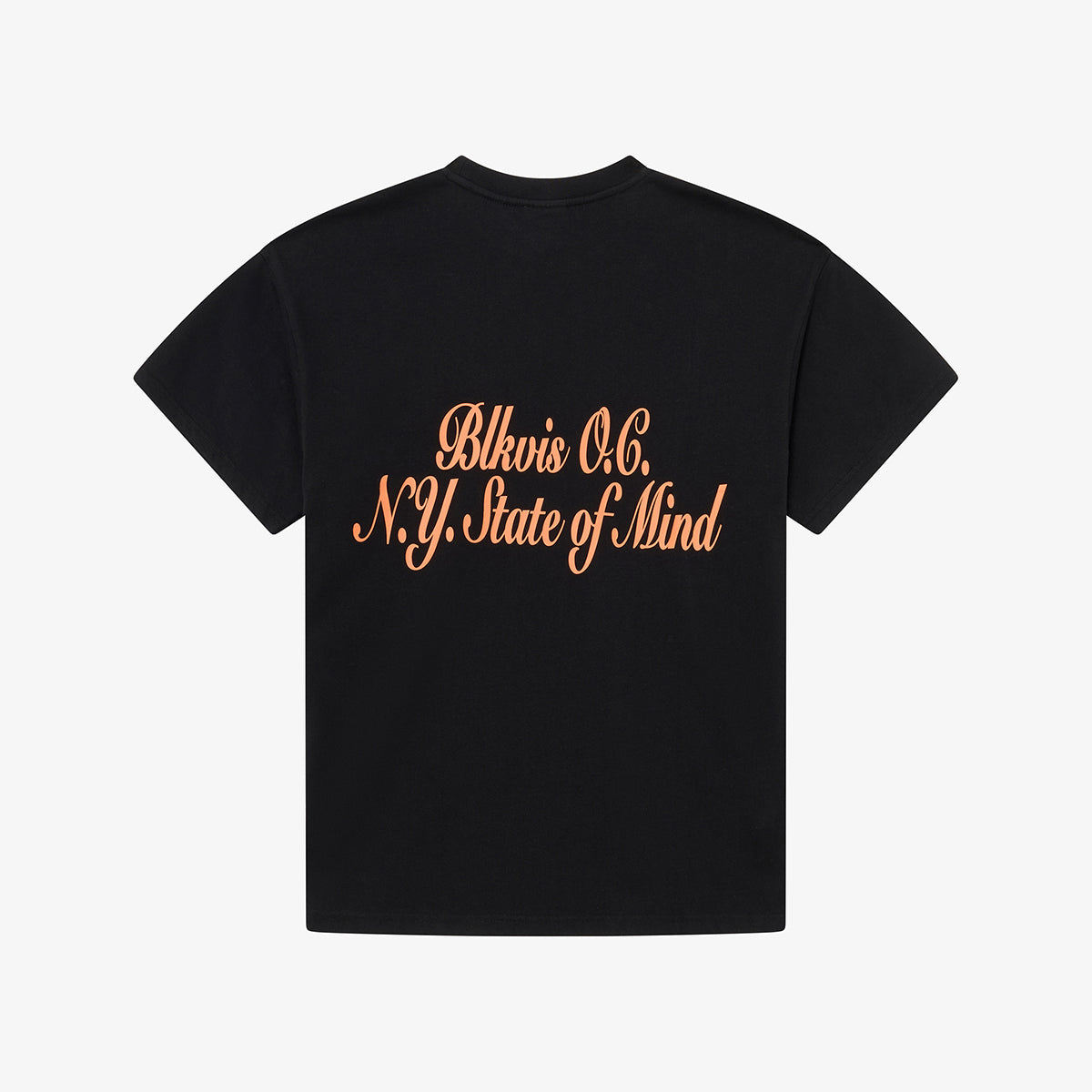 BLKVIS NY SWISH TEE - BLACK