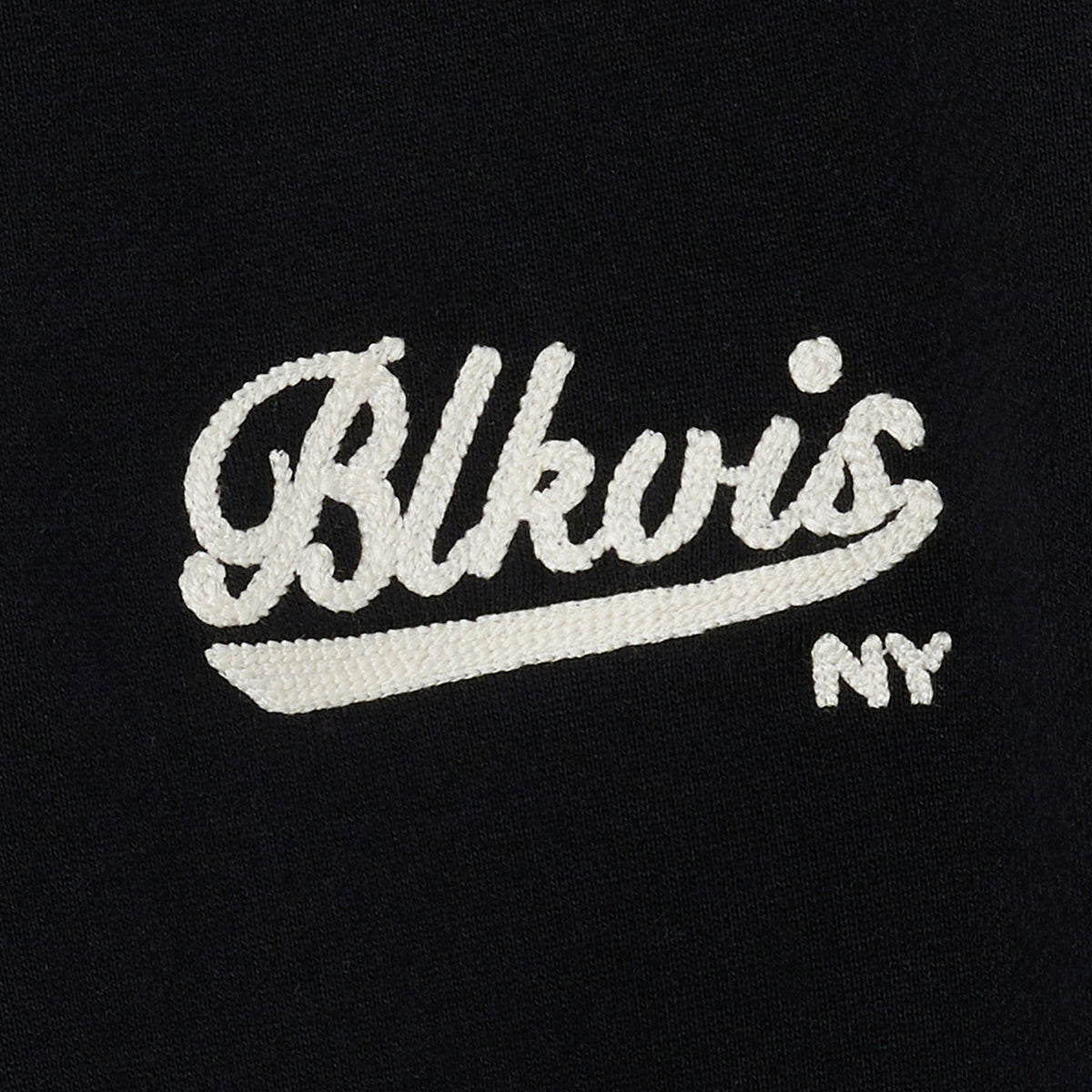 BLKVIS NY HALF-ZIP HOODY - BLACK