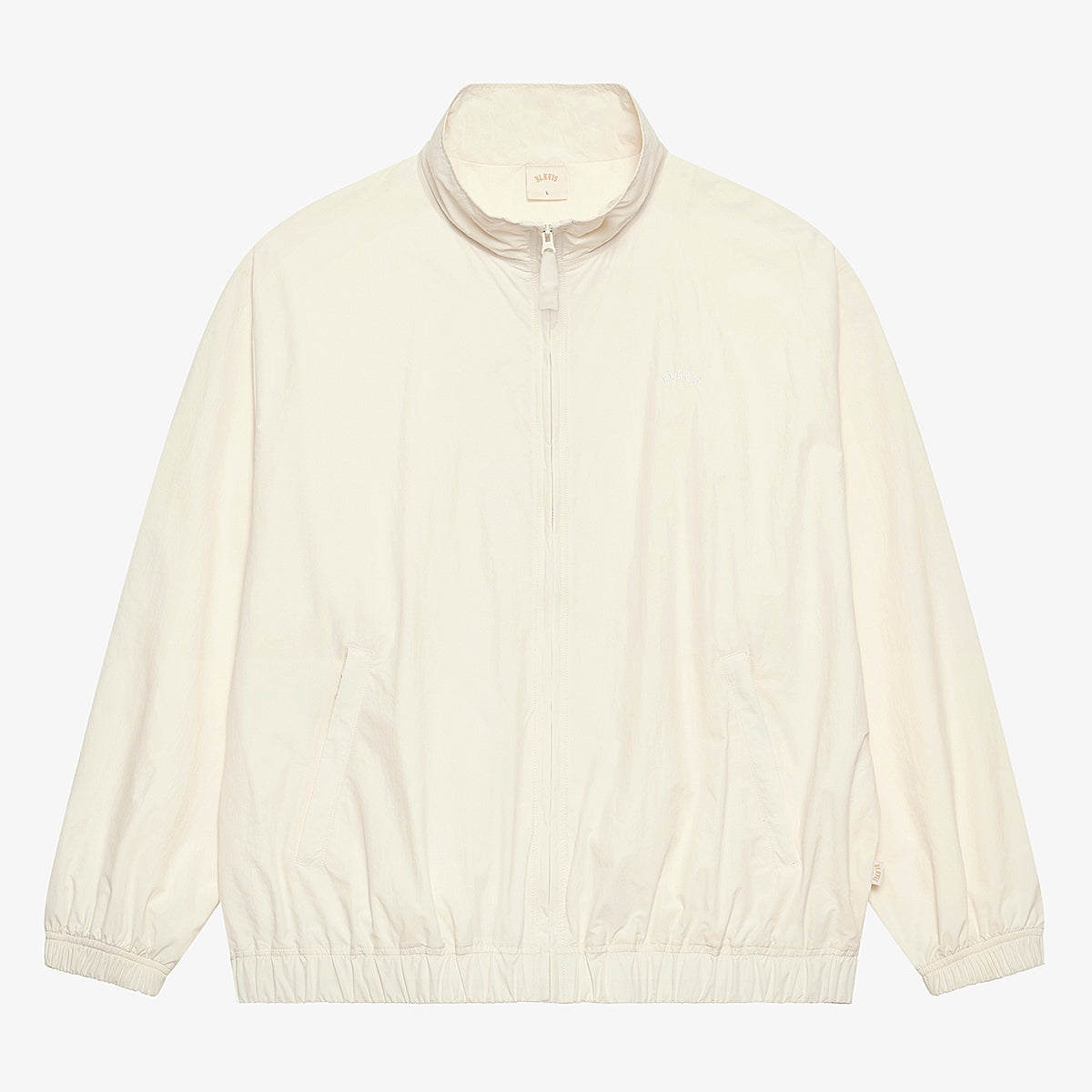 BLKVIS LOGO TRACK JACKET - ANTIQUE WHITE