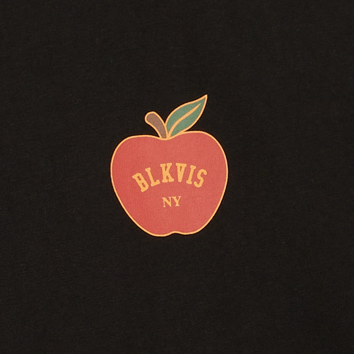 BLKVIS BIG APPLE TEE - BLACK