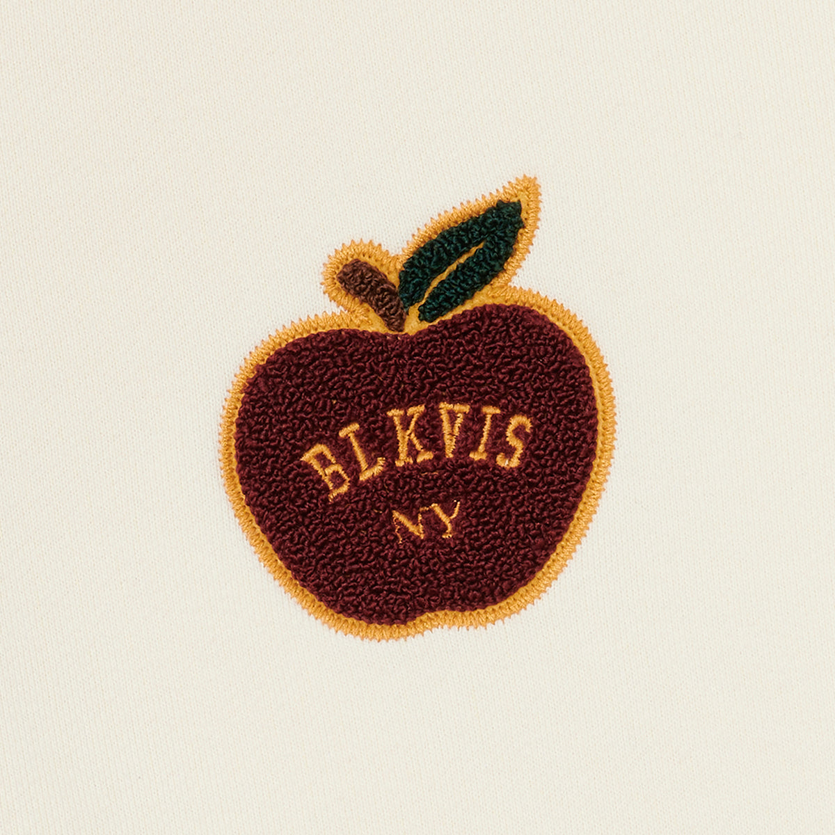 BLKVIS APPLE ZIP HOODY - ANTIQUE WHITE