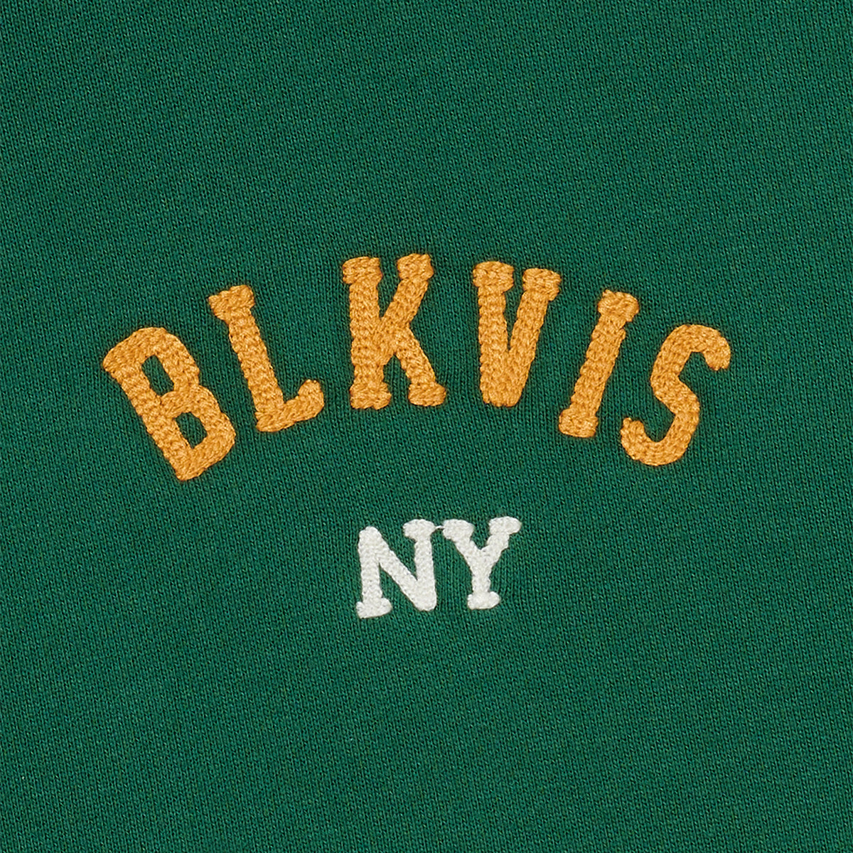 BLKVIS STATE OF MIND ZIP HOODY - HUNTER GREEN