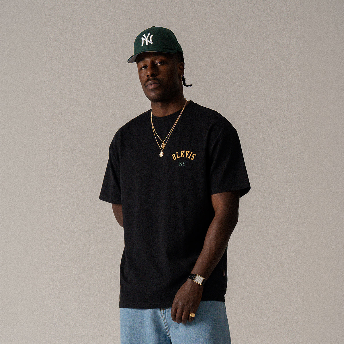 BLKVIS STATE OF MIND TEE - BLACK