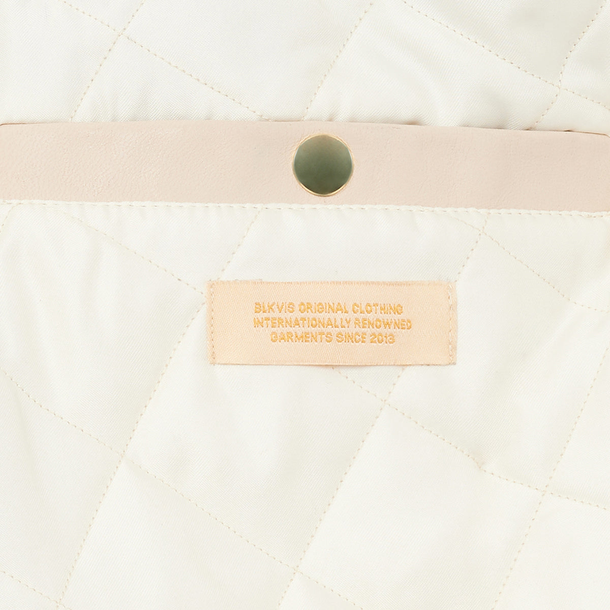 BLKVIS NY LEATHER JACKET - PEACOAT