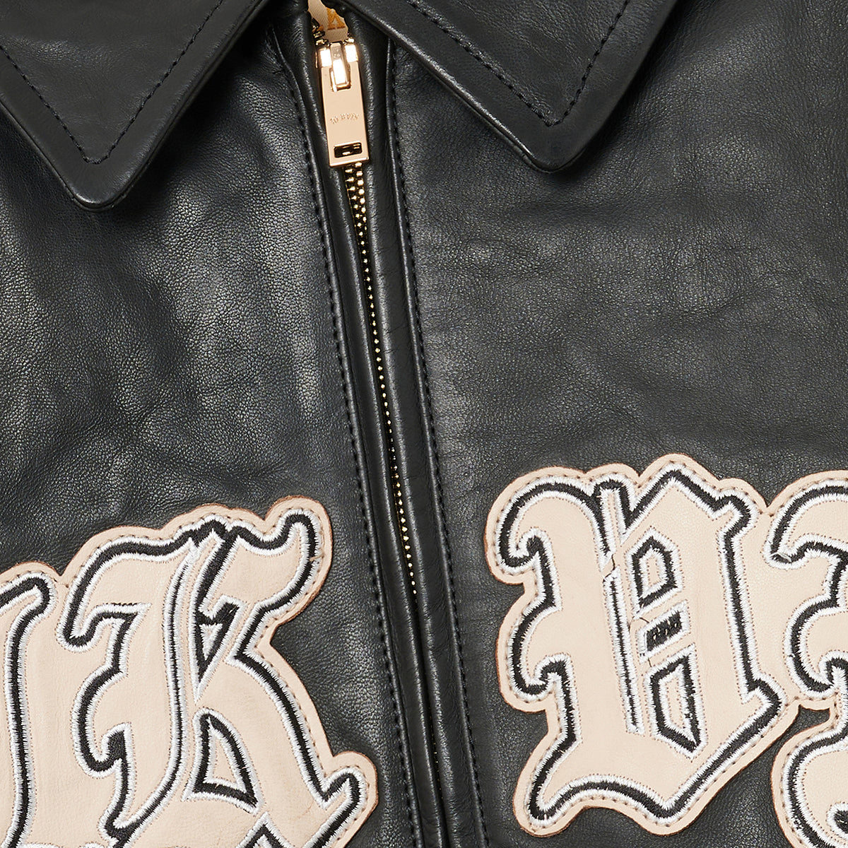 BLKVIS STATE LEATHER JACKET - BLACK