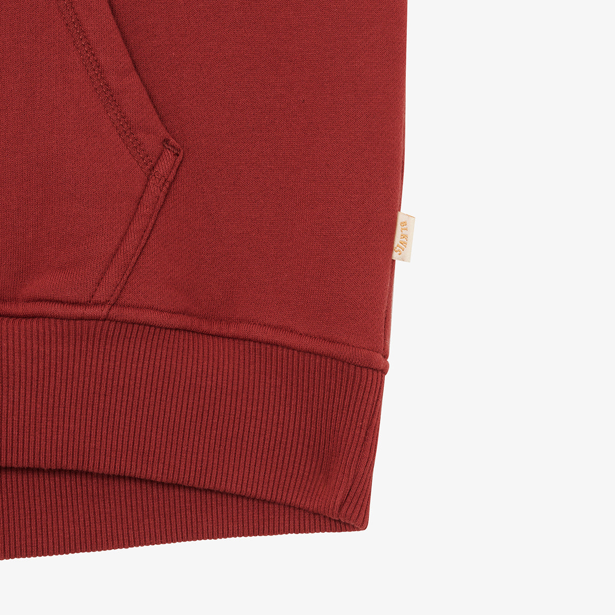 BLKVIS LOGO NY HOODY - MERLOT