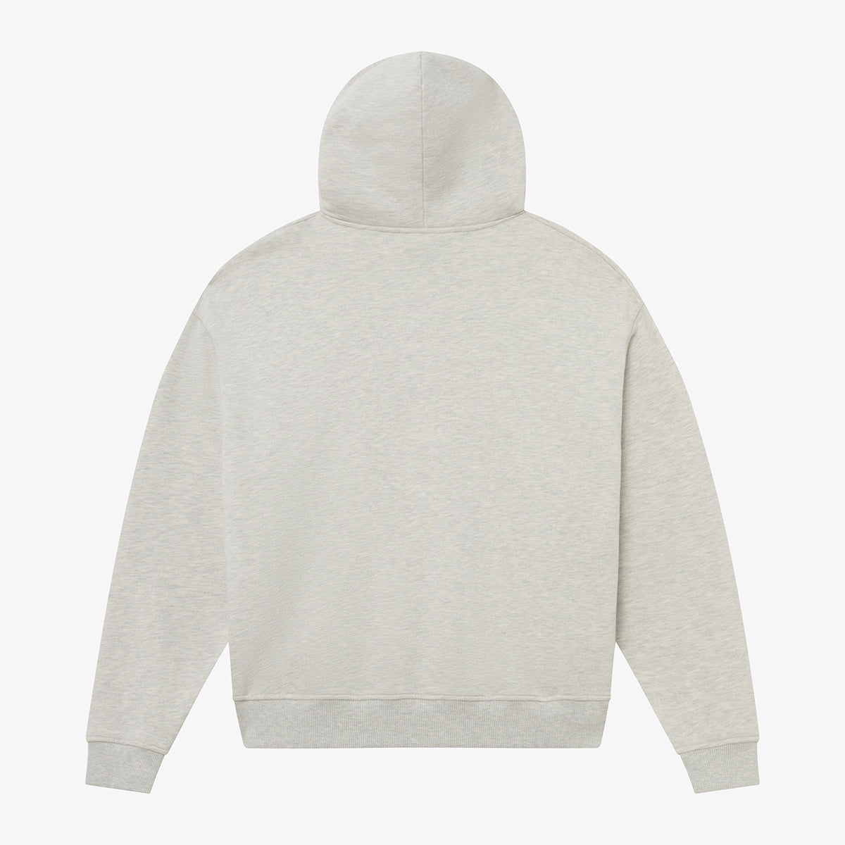 BLKVIS LOGO NY HOODY - LIGHT GREY HEATHER