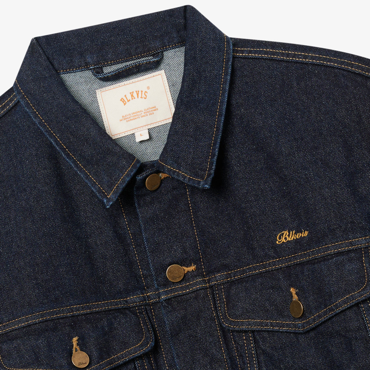 SCRIPT DENIM JACKET - RAW