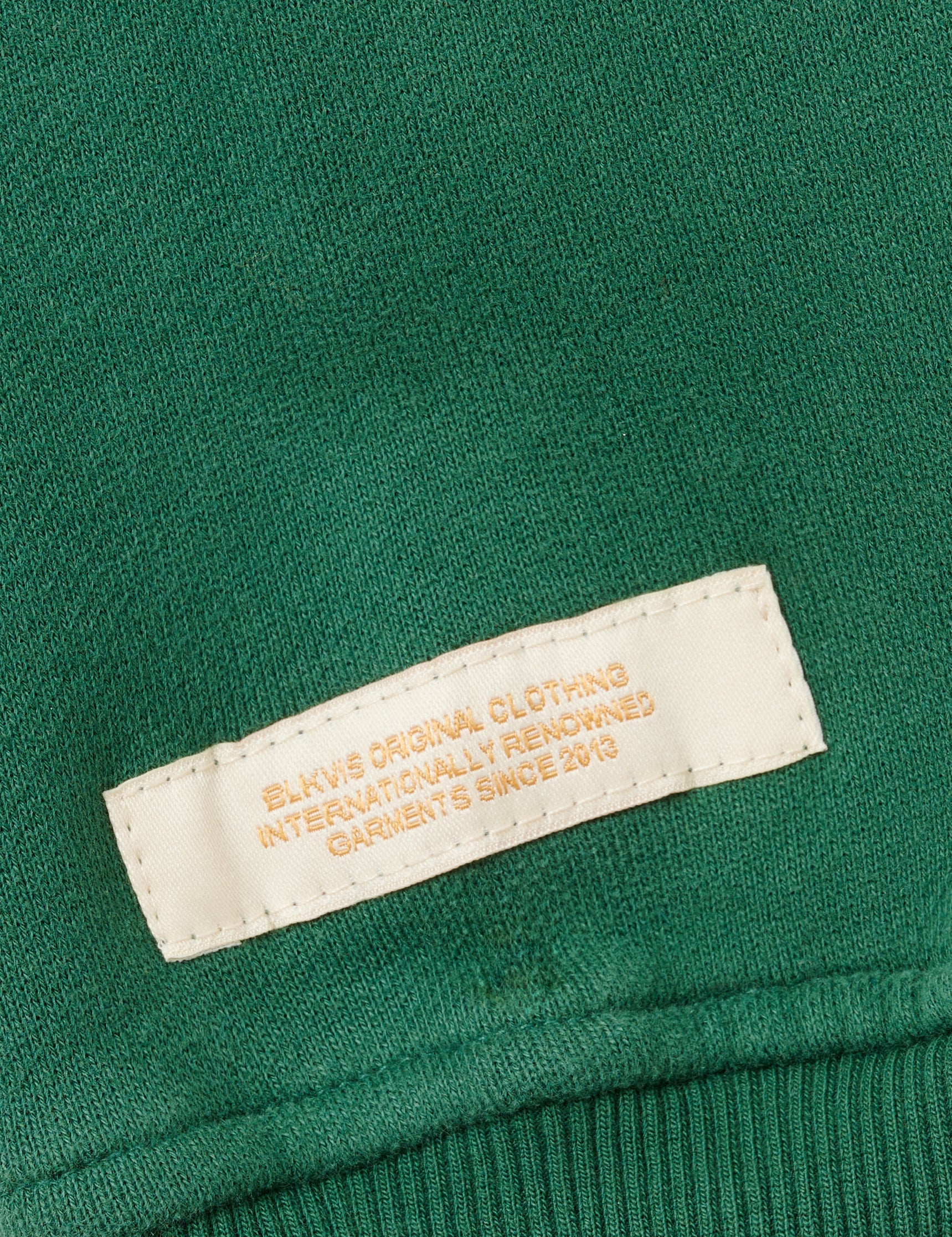 BLKVIS LOGO HOODIE - HUNTER GREEN