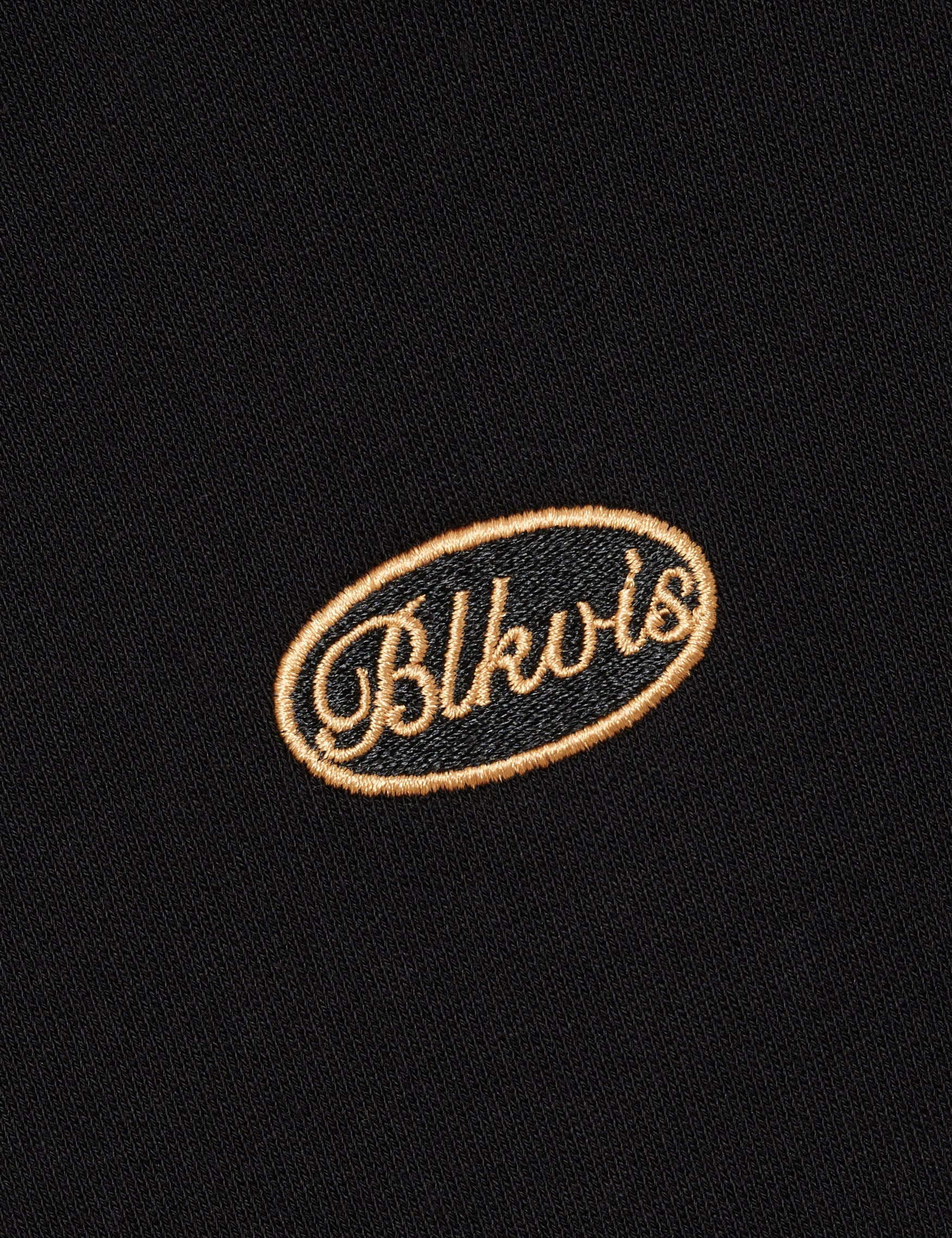 BLKVIS SCRIPT HOODIE - BLACK