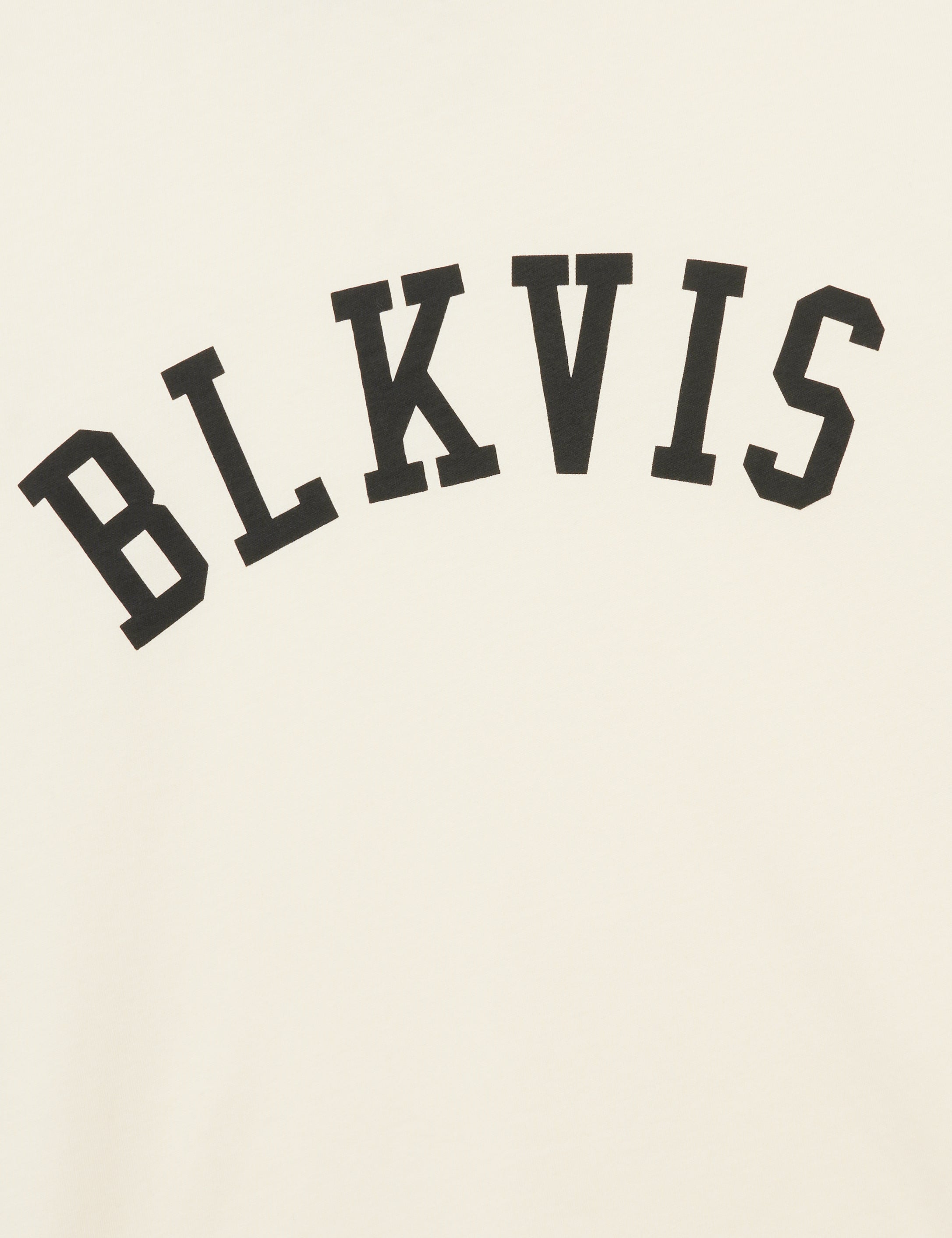 BLKVIS BIG LOGO TEE - ANTIQUE WHITE