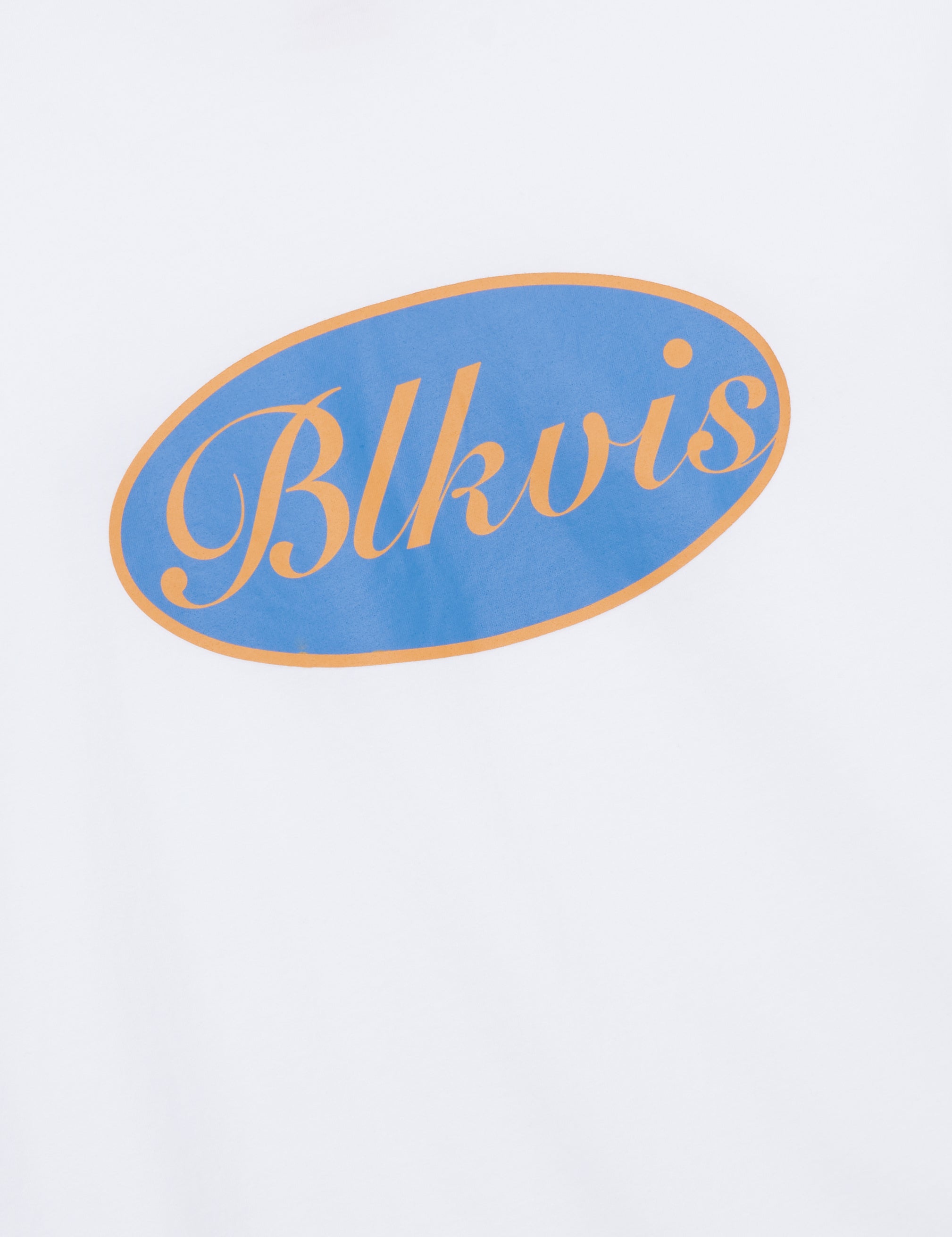 BLKVIS SCRIPT TEE - WHITE