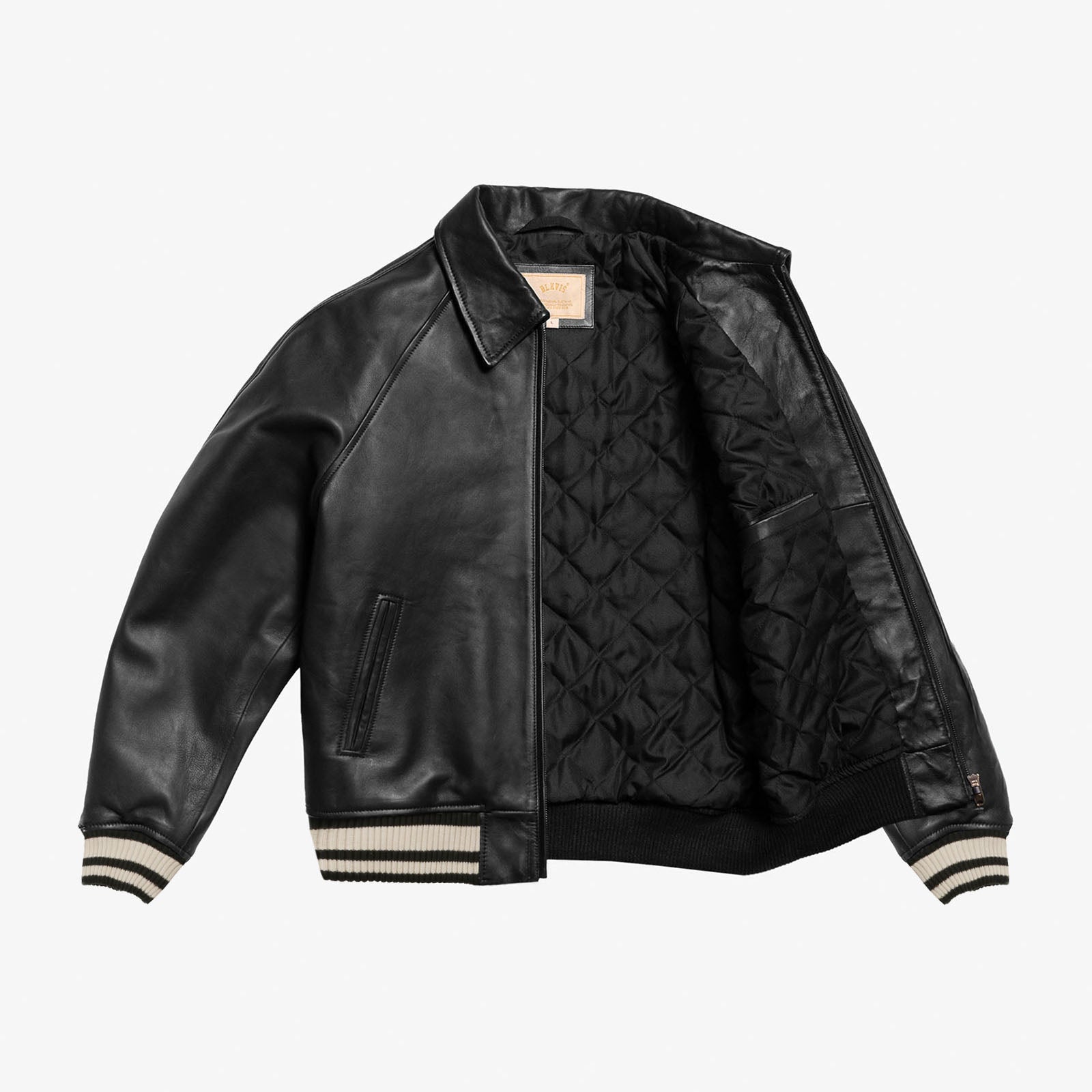 BLKVIS SOURCE LEATHER JACKET - BLACK