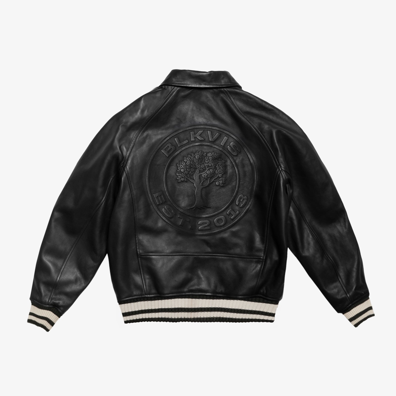 BLKVIS SOURCE LEATHER JACKET - BLACK