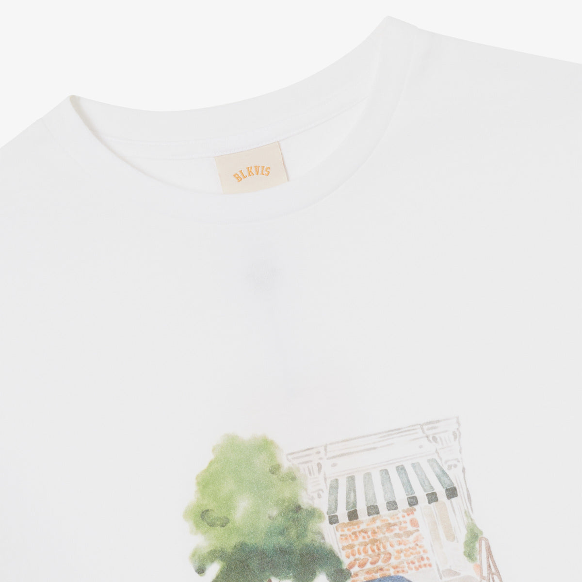 BLKVIS PRIMAFILA TEE - WHITE