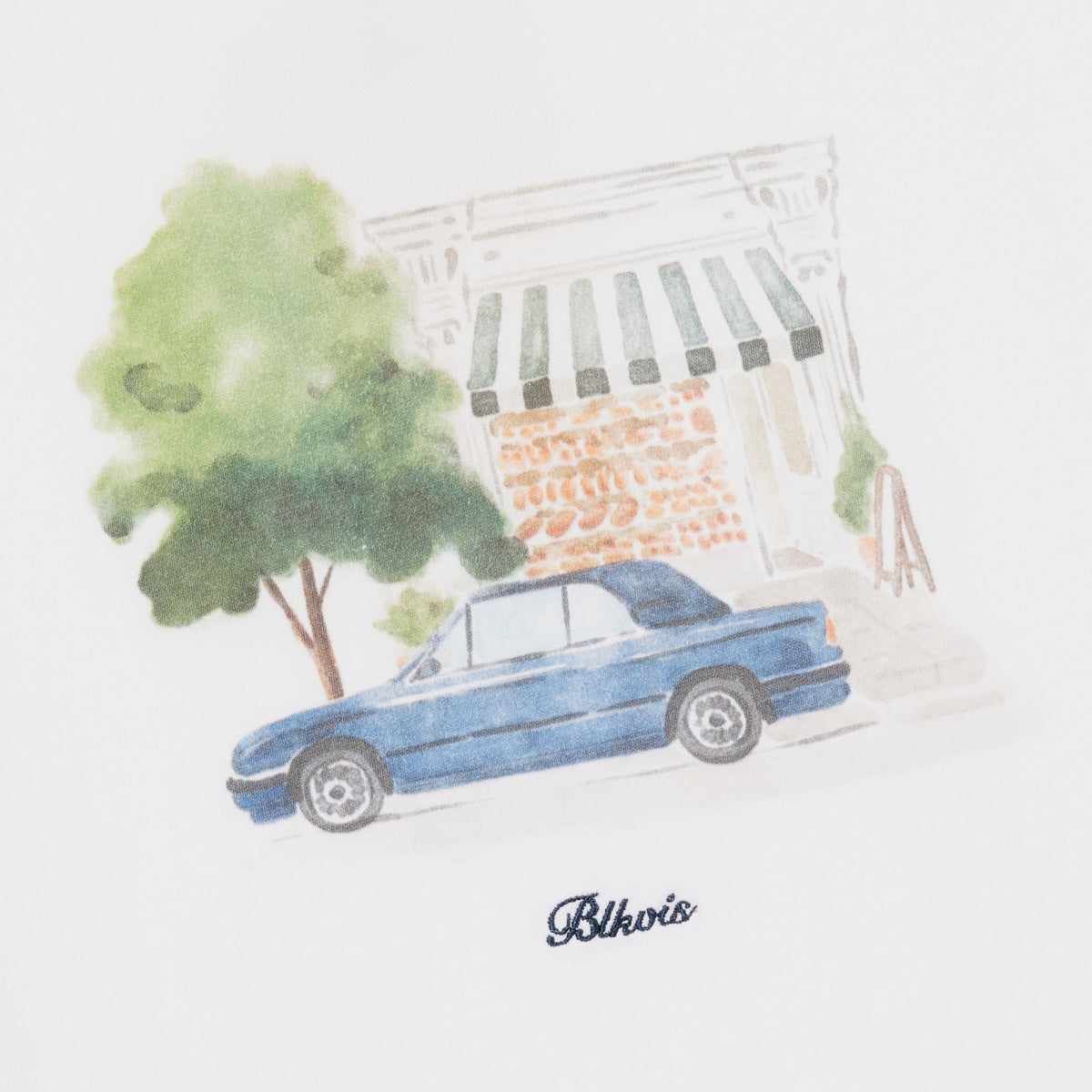 BLKVIS PRIMAFILA TEE - WHITE