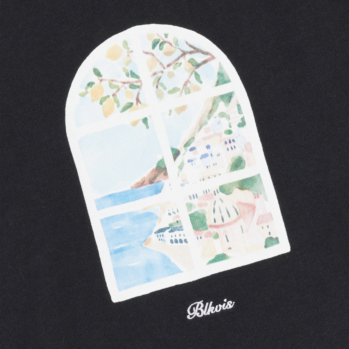 BLKVIS PAESAGGIO TEE - BLACK