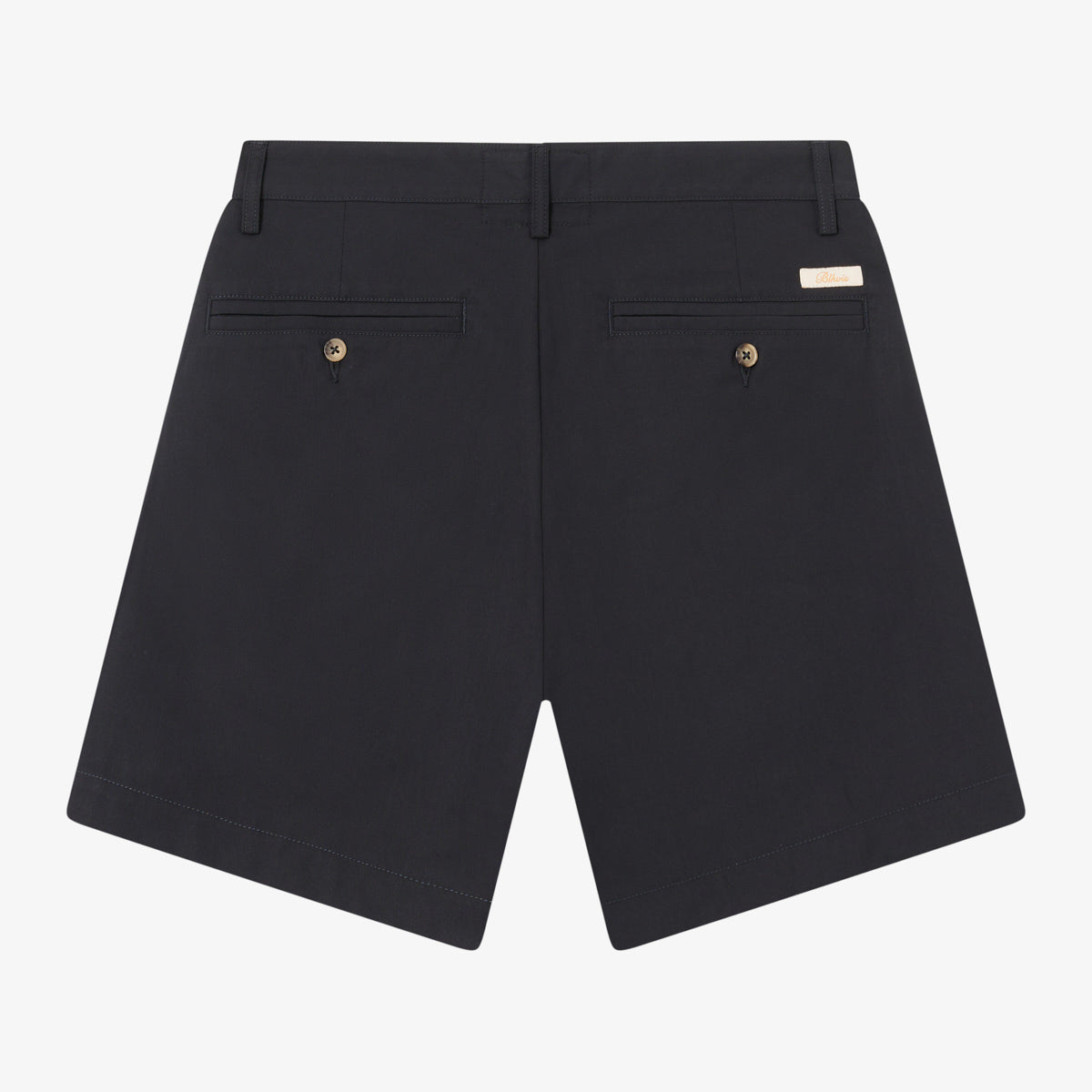 BLKVIS DOUBLE PLEATED SHORTS - BLACK