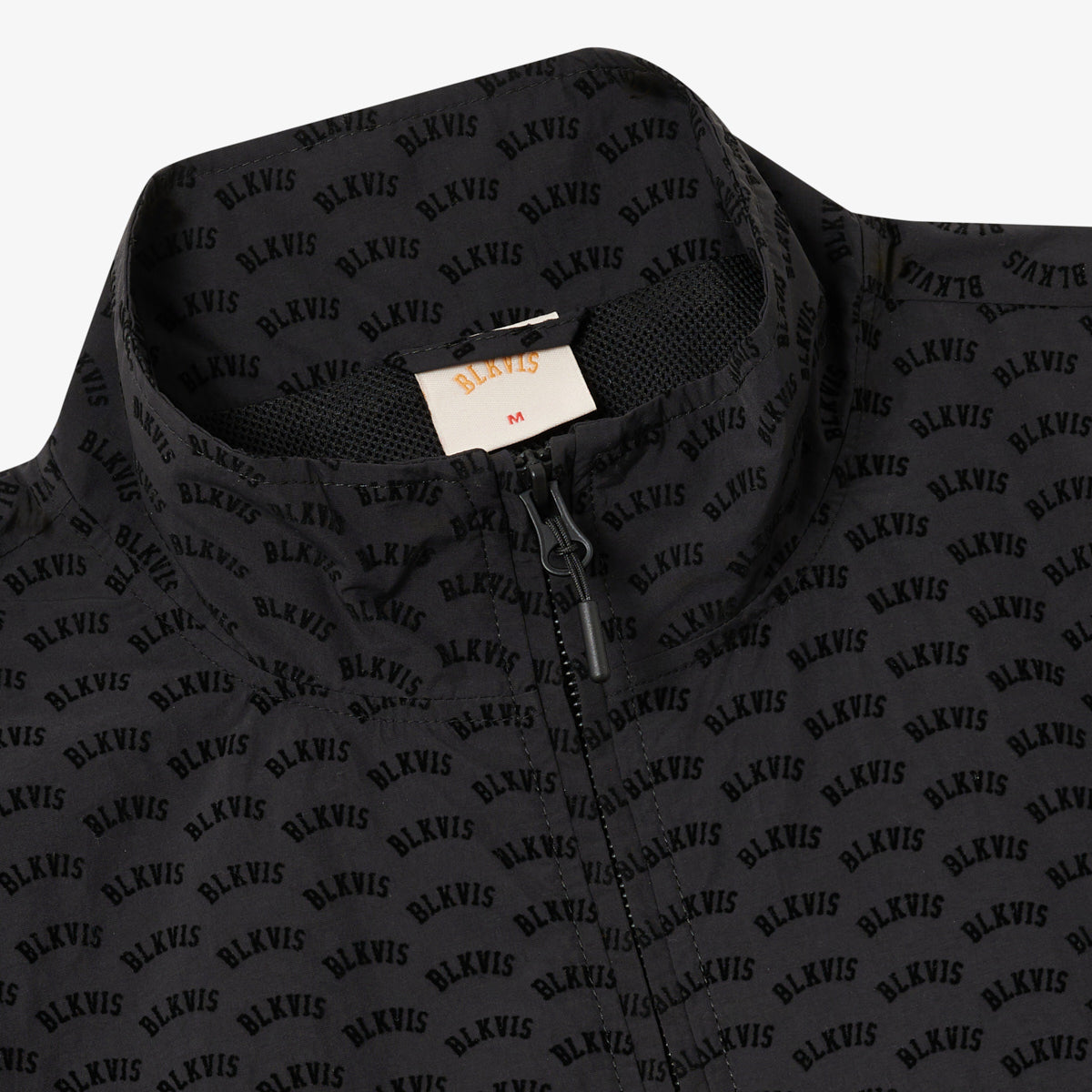 BLKVIS ALLOVER TRACK JACKET - BLACK