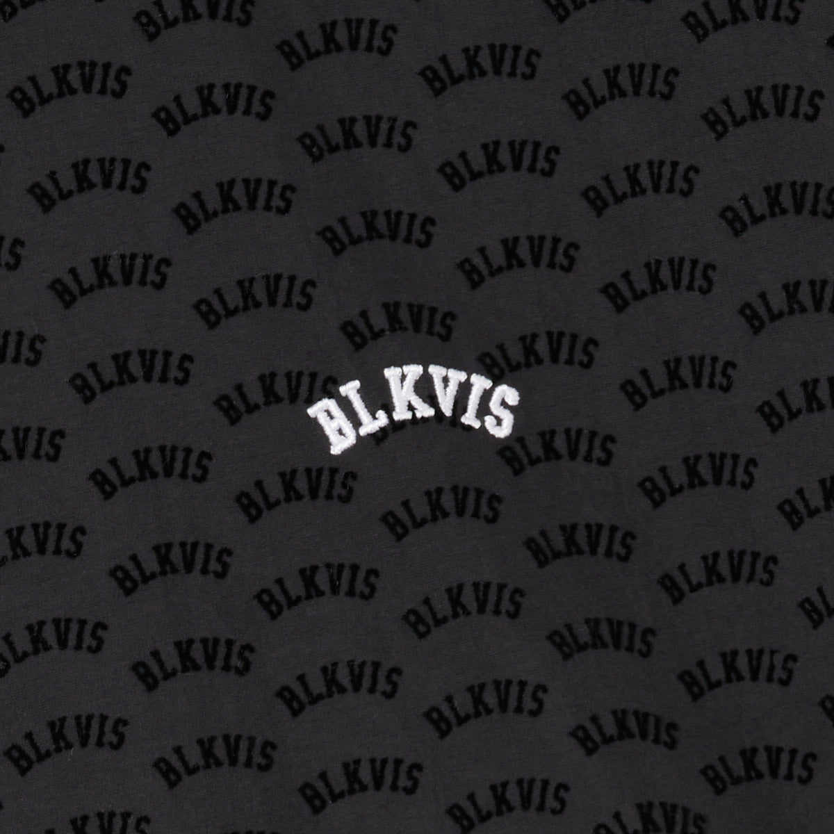 BLKVIS ALLOVER TRACK JACKET - BLACK