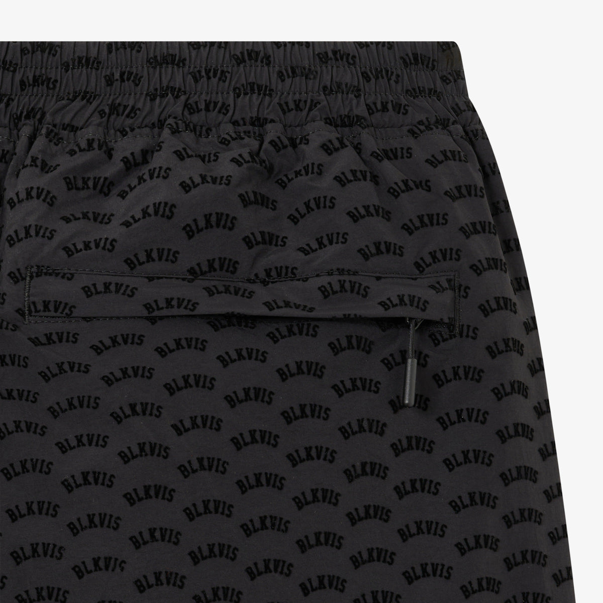 BLKVIS ALLOVER TRACK PANTS - BLACK