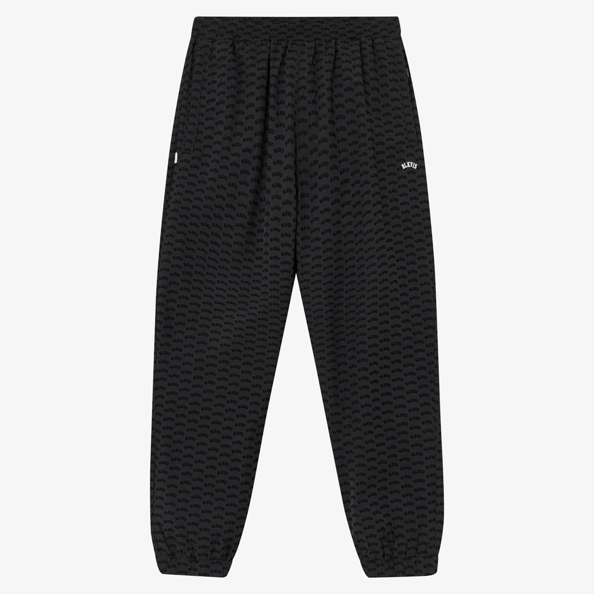 BLKVIS ALLOVER TRACK PANTS - BLACK