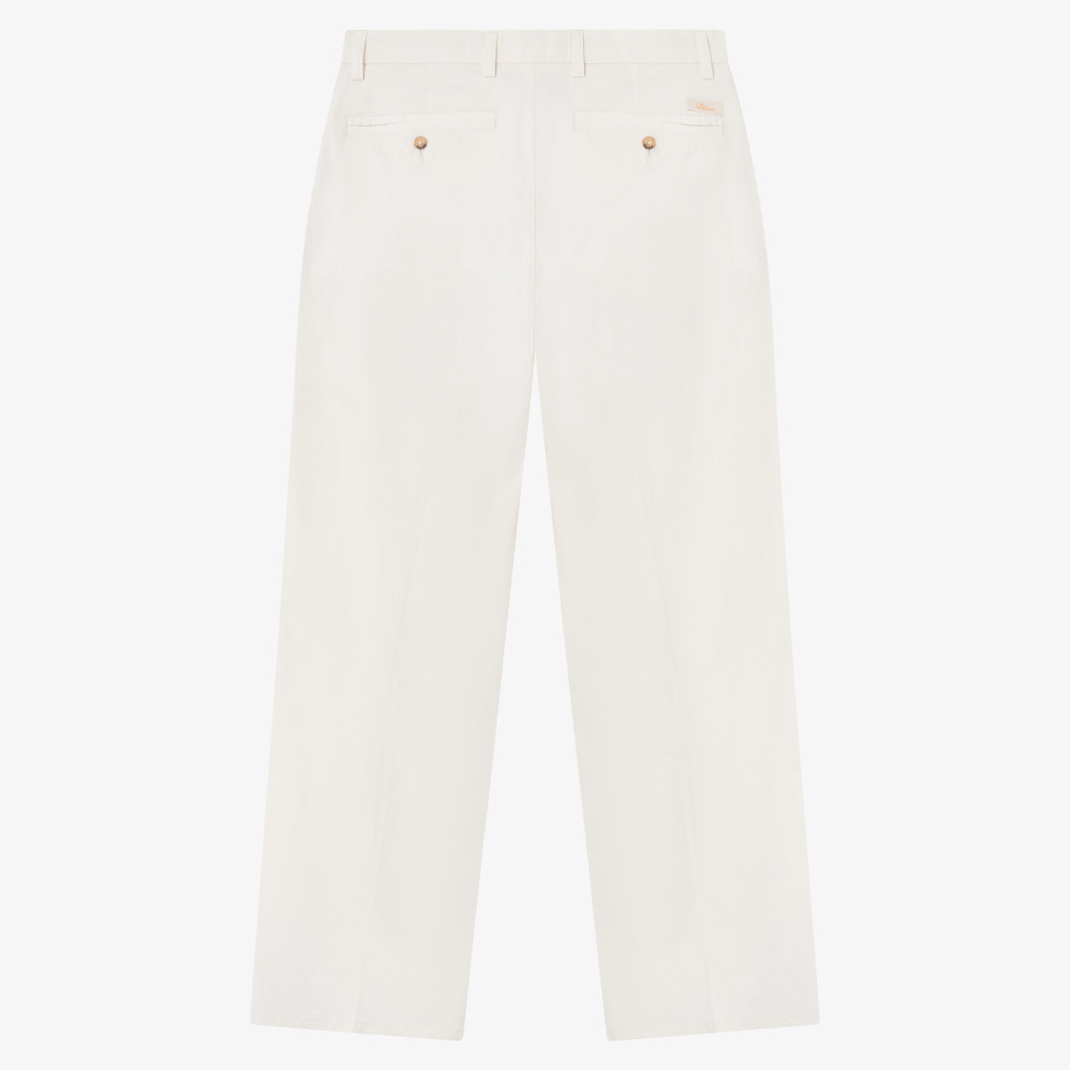 BLKVIS SCRIPT TROUSERS - ANTIQUE WHITE