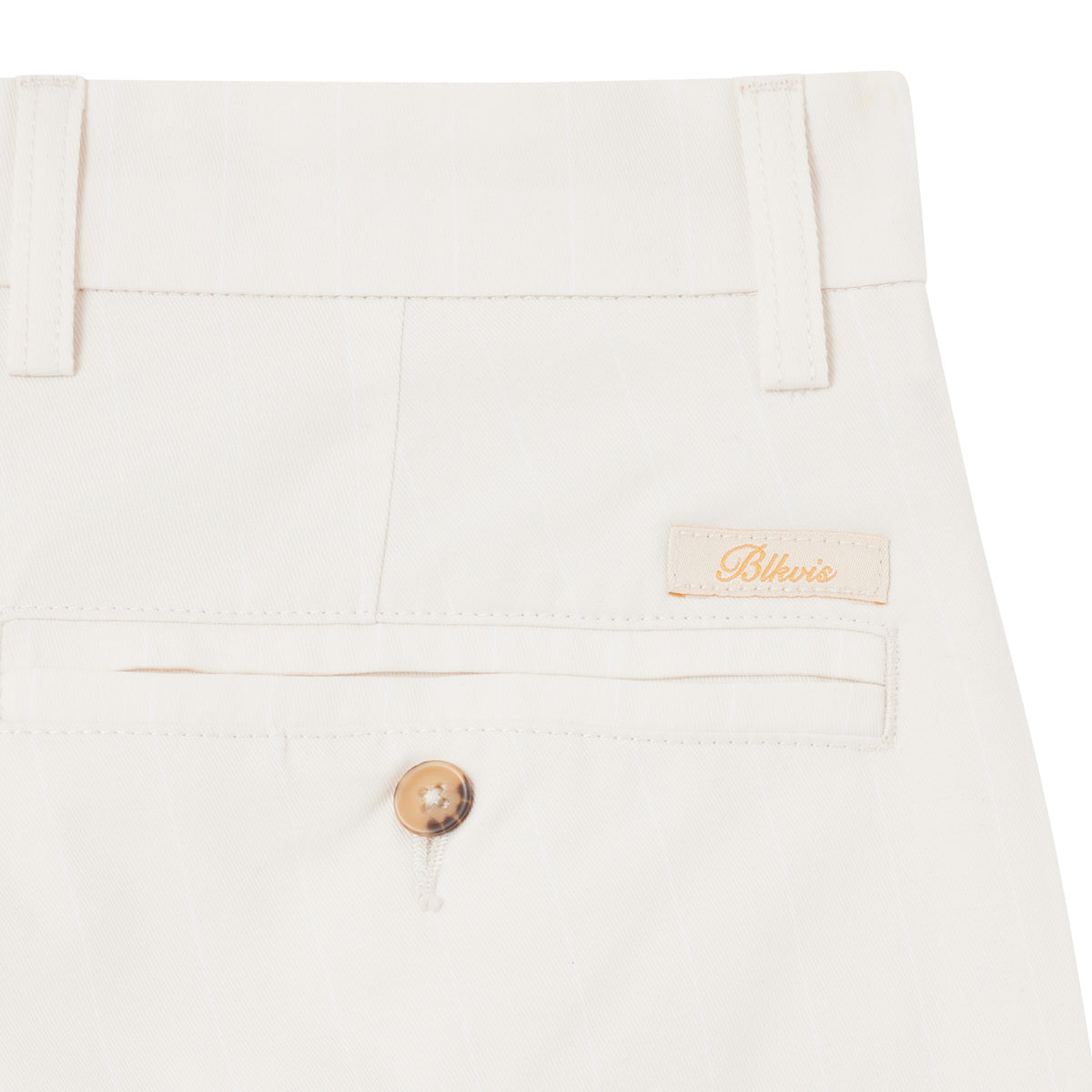 BLKVIS SCRIPT TROUSERS - ANTIQUE WHITE