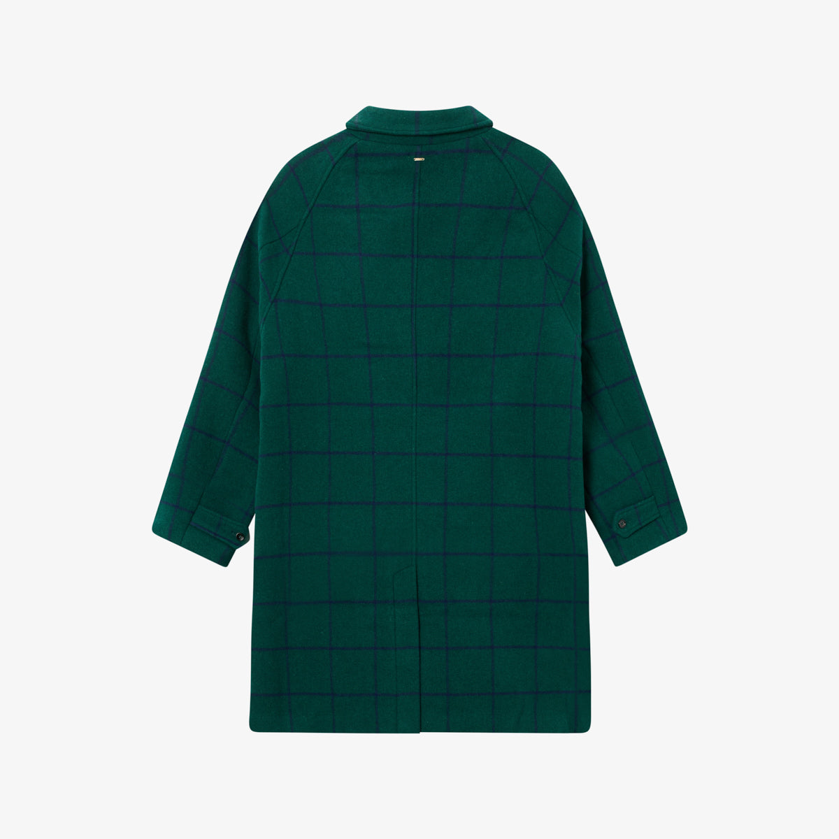 BLKVIS SCRIPT COAT - HUNTER GREEN