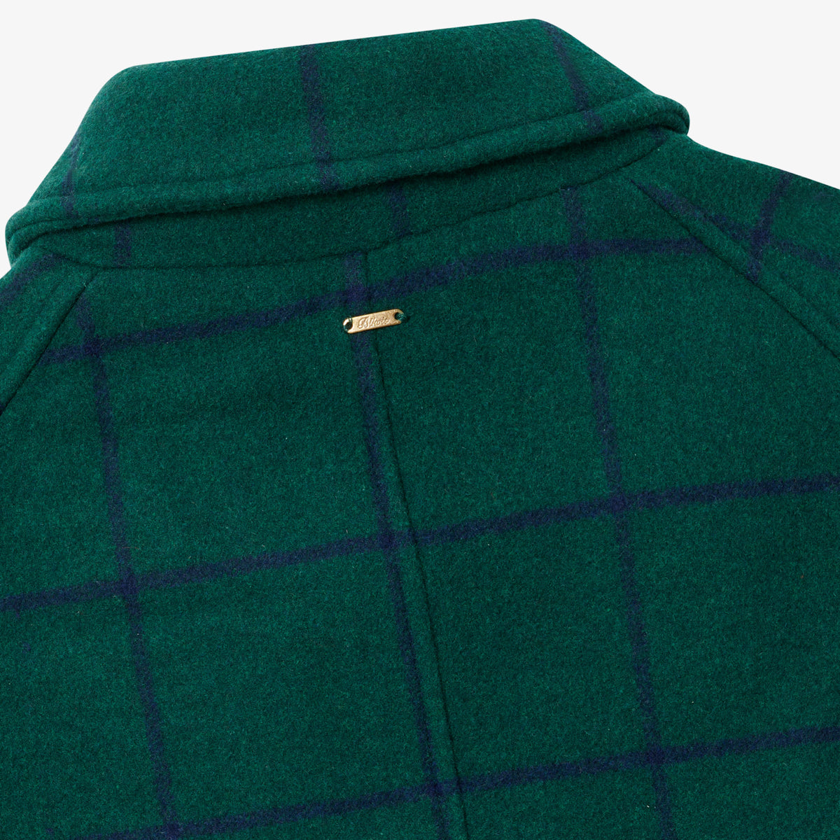 BLKVIS SCRIPT COAT - HUNTER GREEN