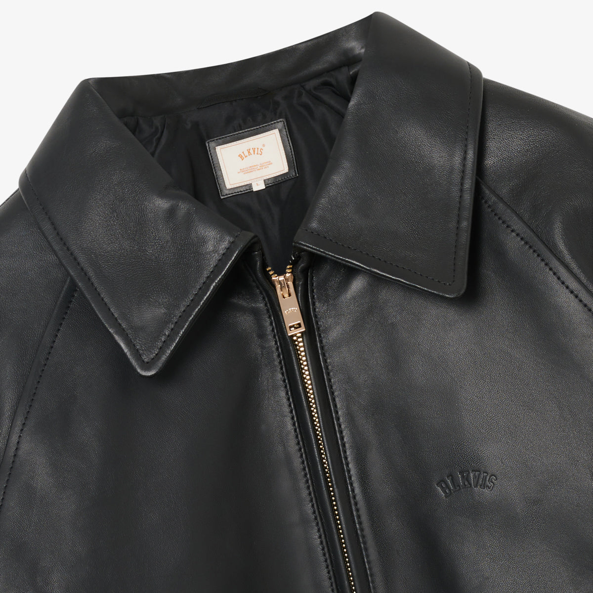 SOURCE LEATHER JACKET - BLACK