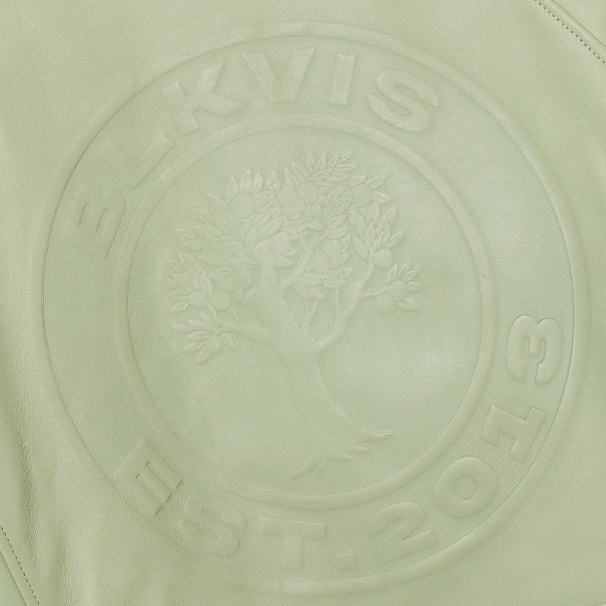 SOURCE LEATHER JACKET - LAUREL GREEN