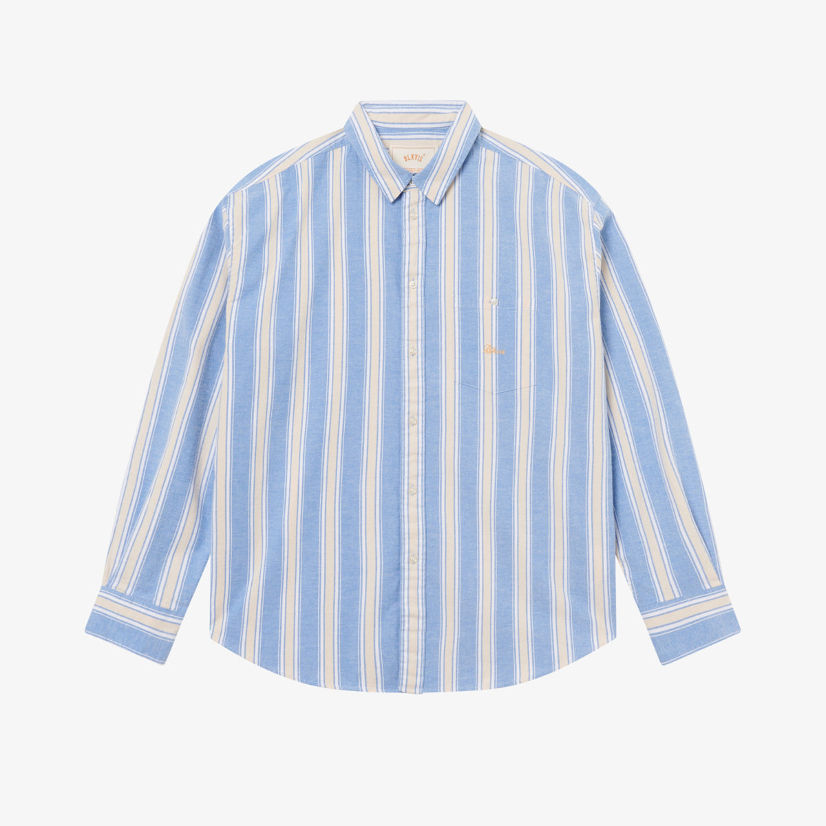 SCRIPT HEAVY SHIRT - BEIGE