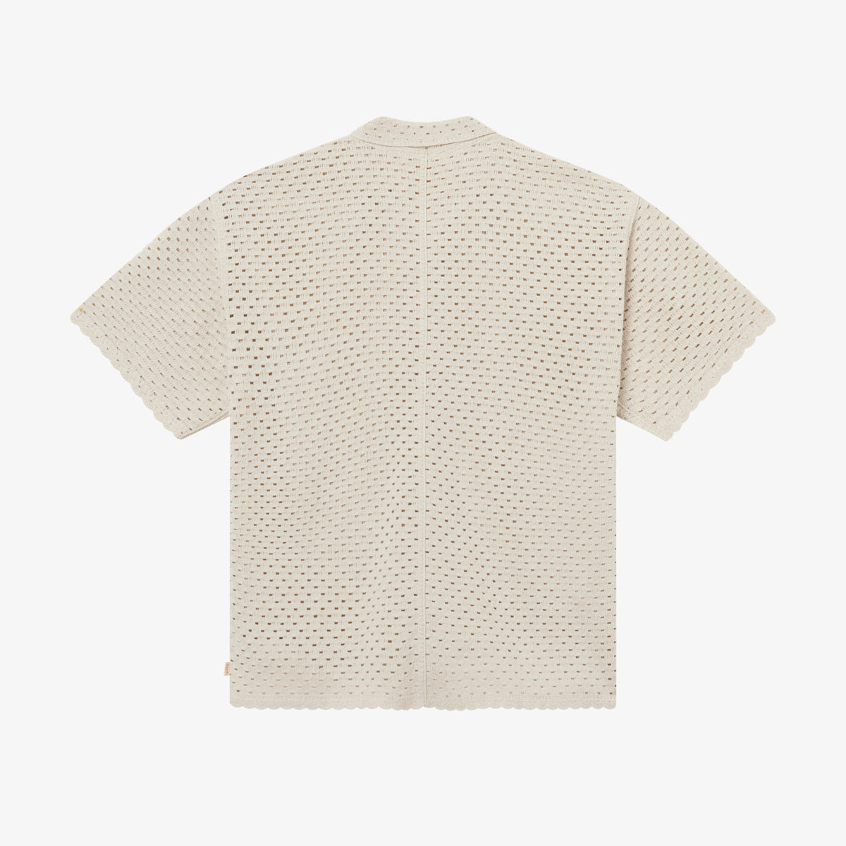 CROCHET SHIRT - WHITECAP GRAY