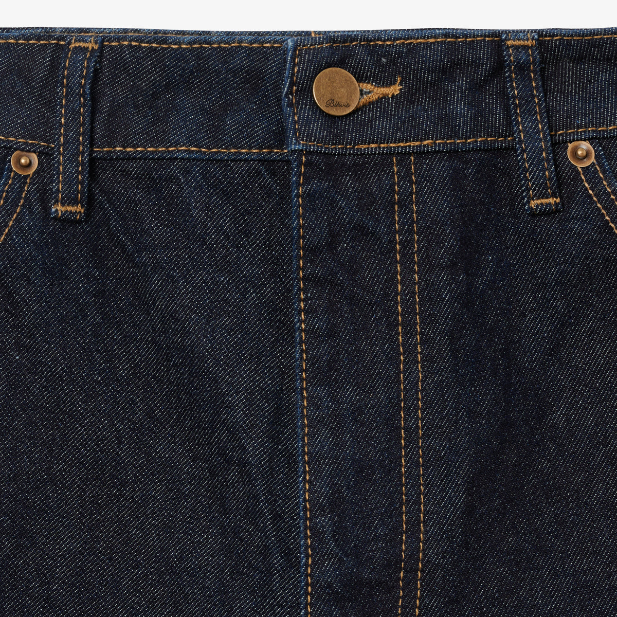 SCRIPT DENIM SHORTS - RAW