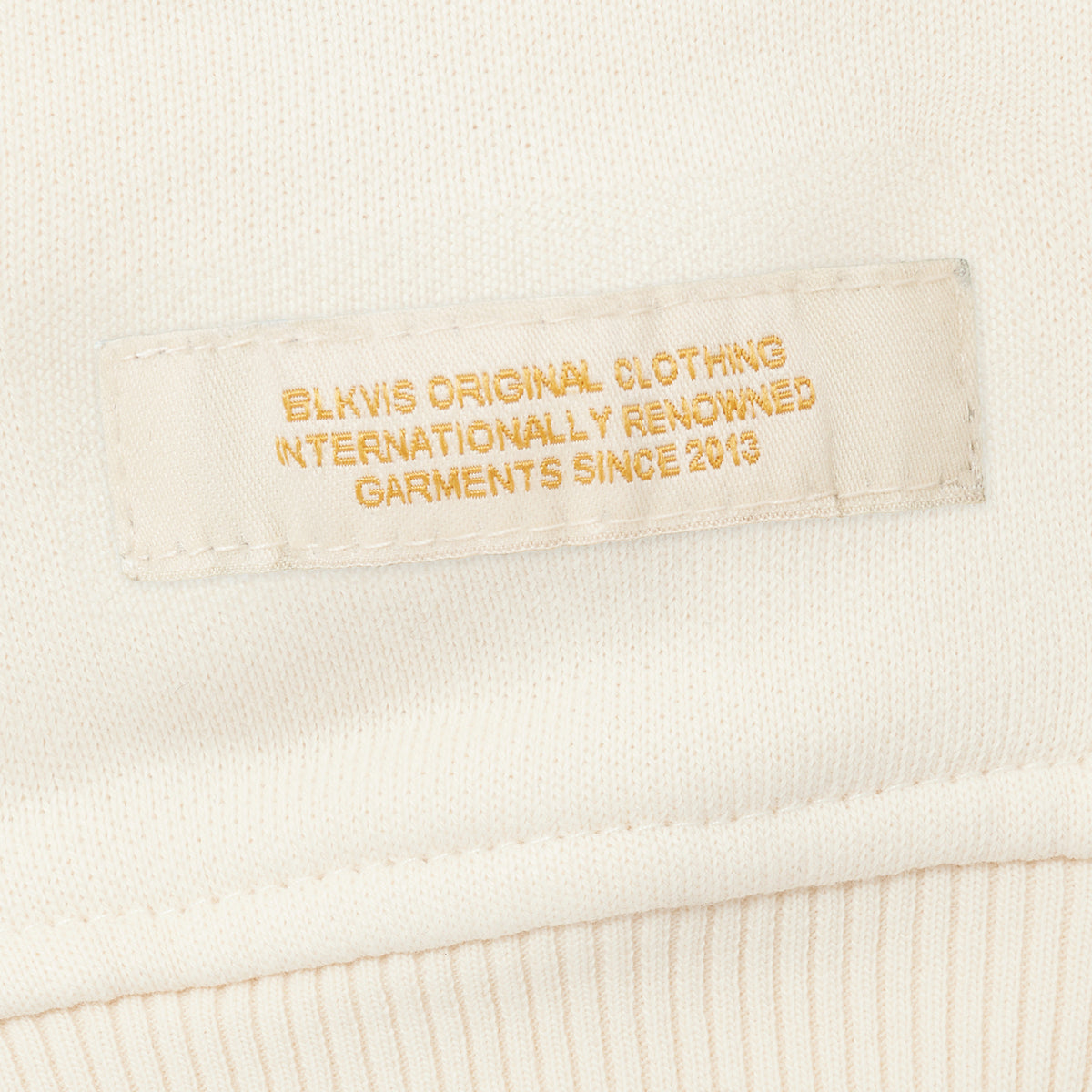 SWEAT À CAPUCHE ZIPPÉ BOC - BLANC ANTIQUE