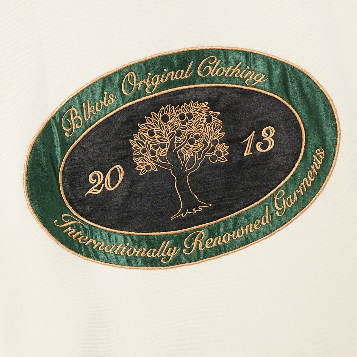 SWEAT À CAPUCHE ZIPPÉ BOC - BLANC ANTIQUE