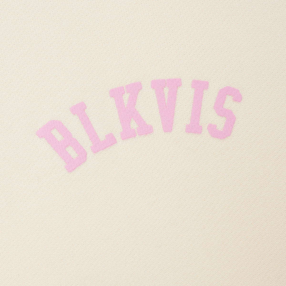 LOGO ZIP HOODY - ANTIQUE WHITE