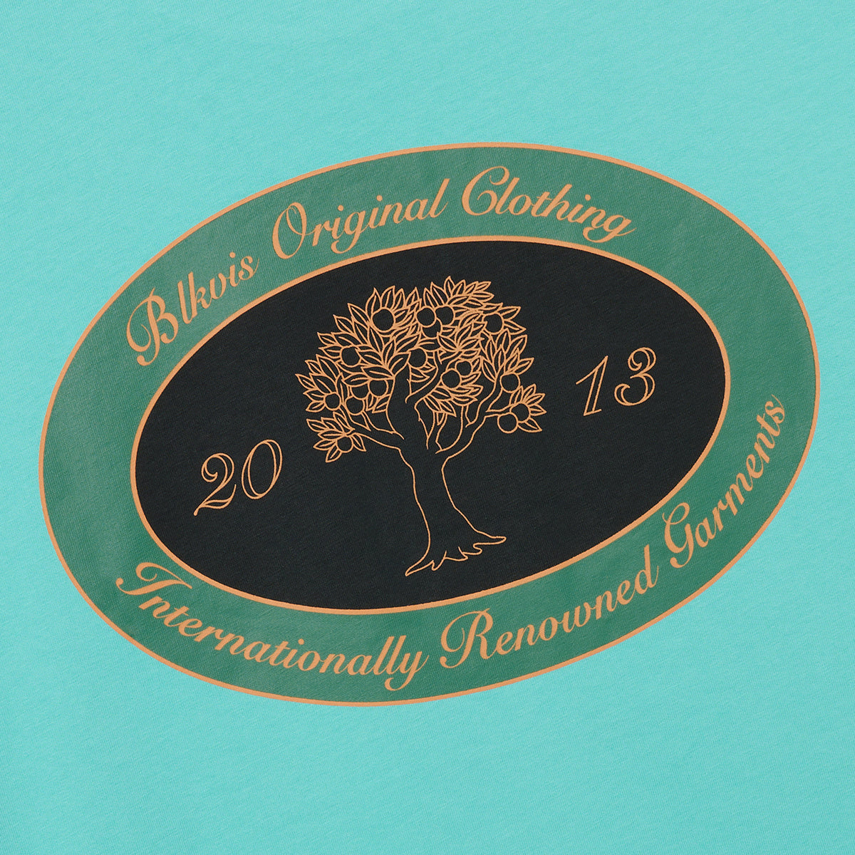 B.O.C. TEE - BLUE TURQUOISE