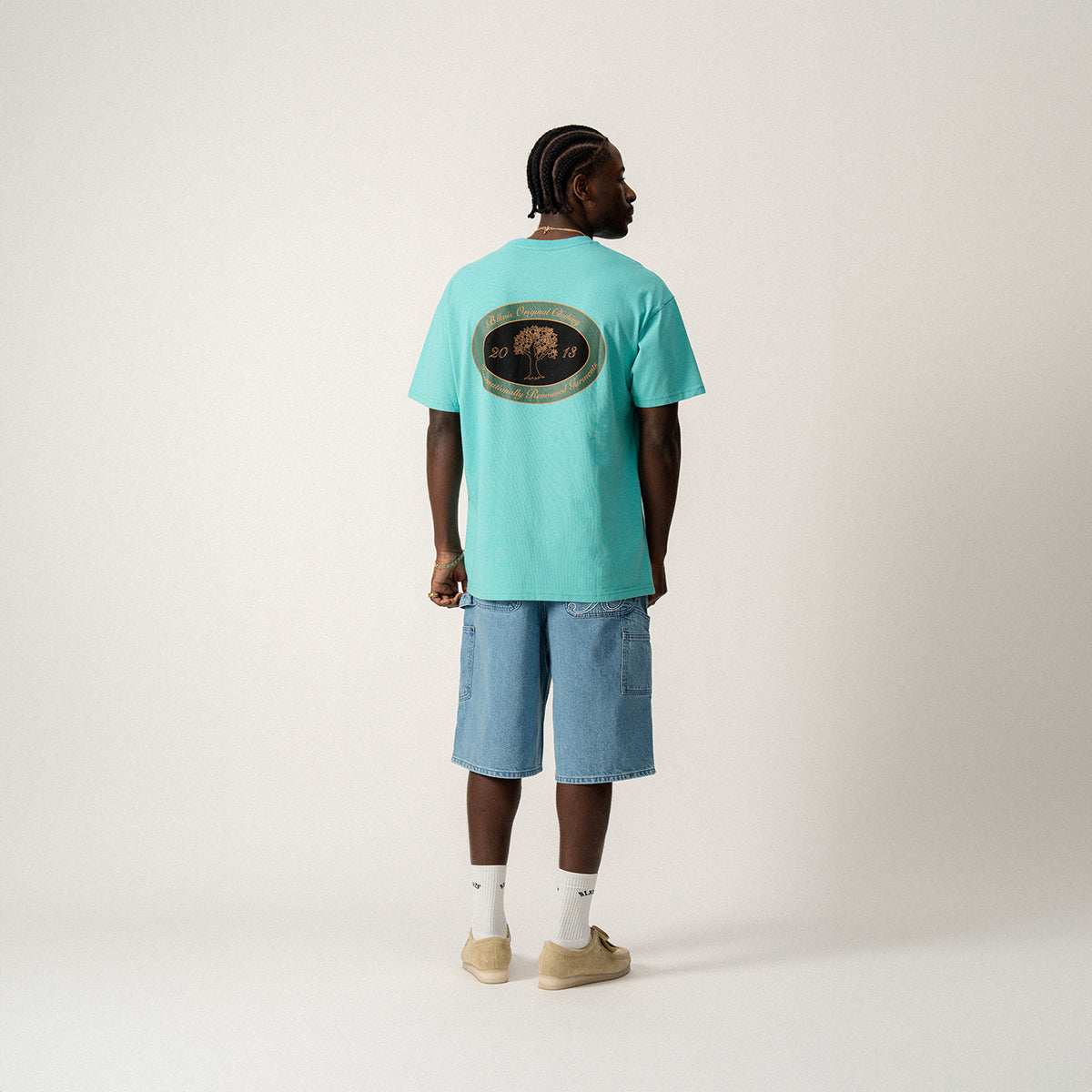 B.O.C. TEE - BLUE TURQUOISE