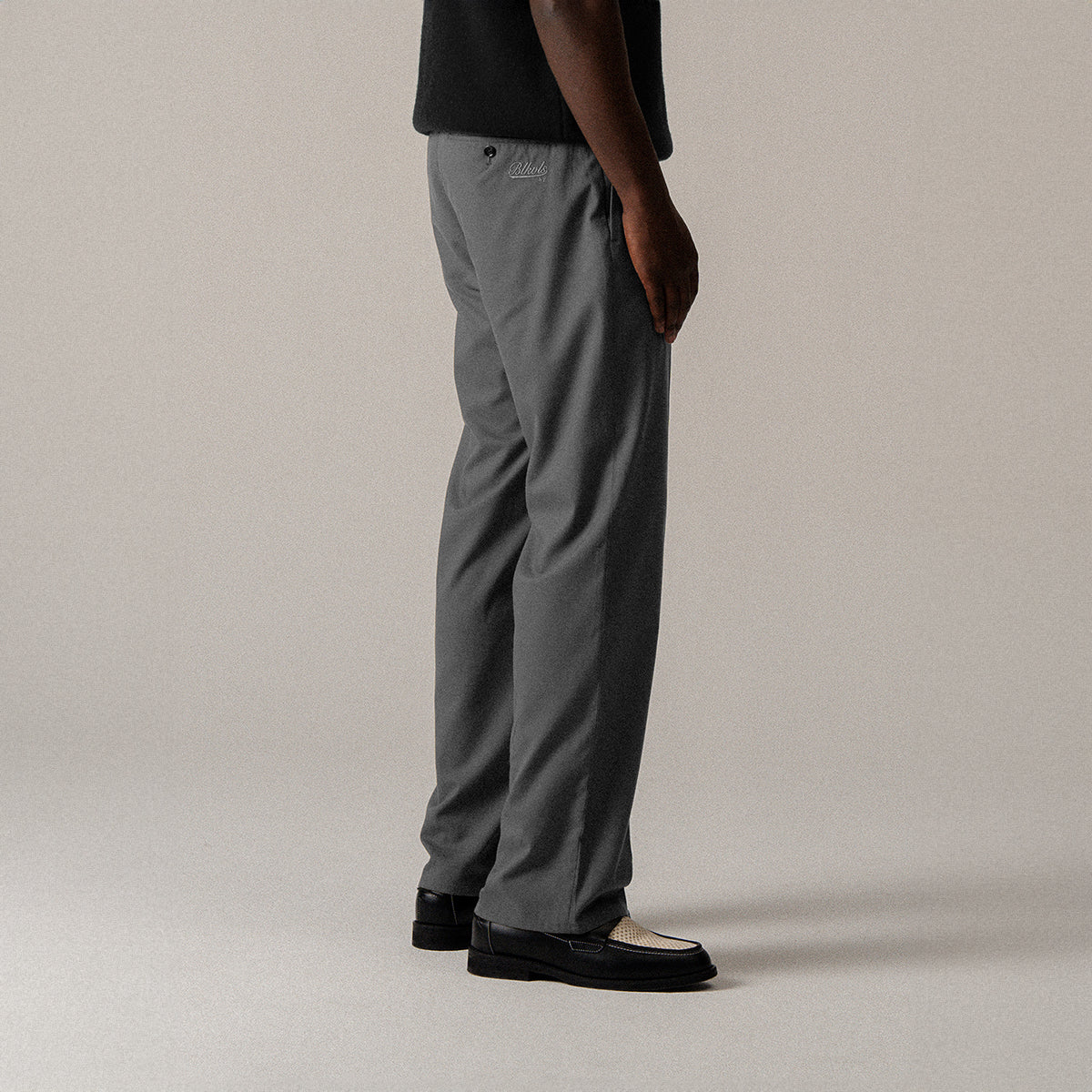 BLKVIS NY TROUSERS - STEEL GREY