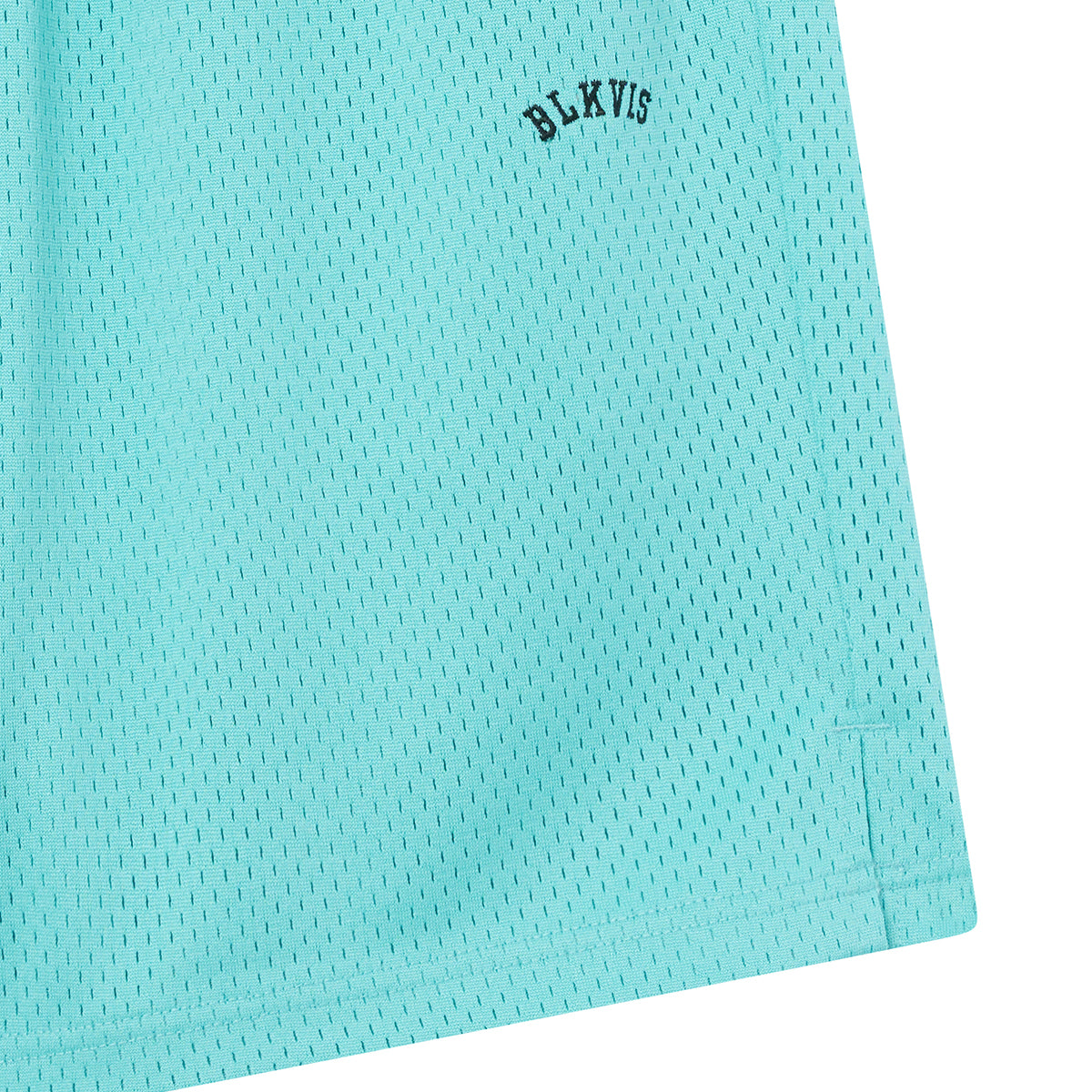 SHORT EN MAILLE - BLEU TURQUOISE