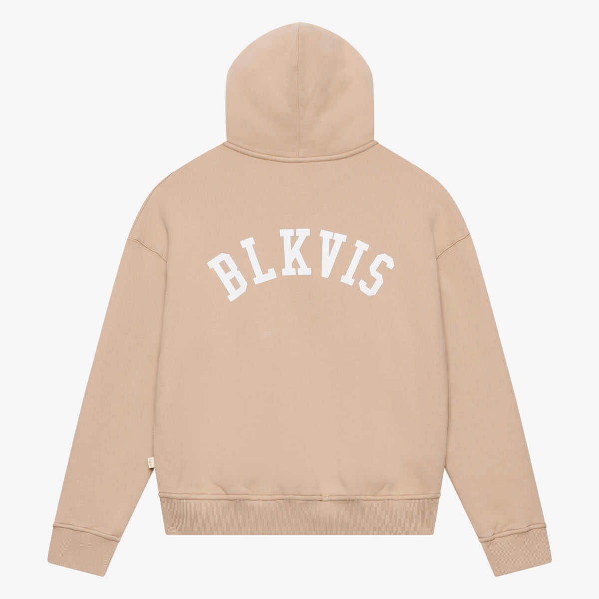 BLKVIS LOGO HOODY - HUMUS
