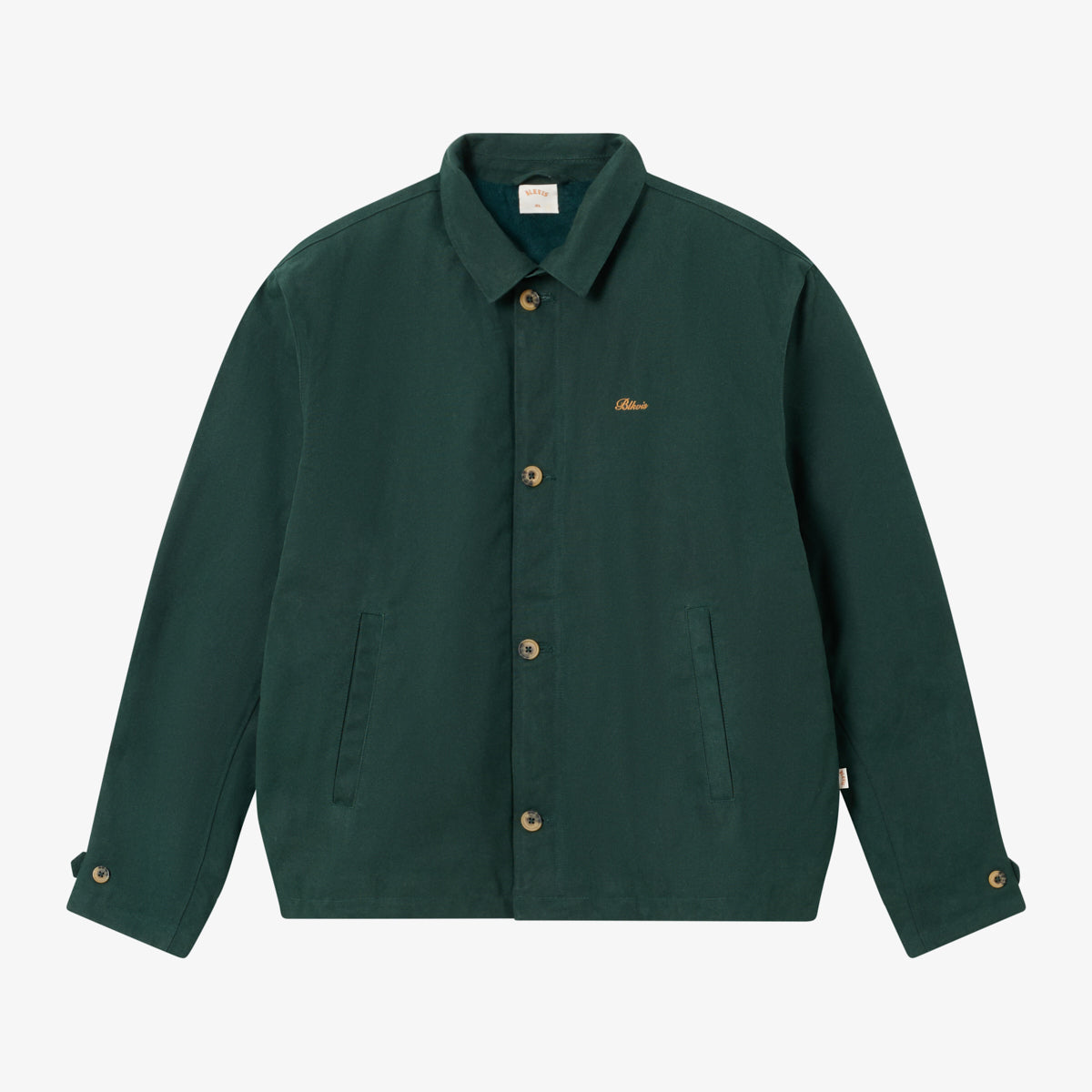 BLKVIS WAXED CANVAS JACKET - DARKEST SPRUCE