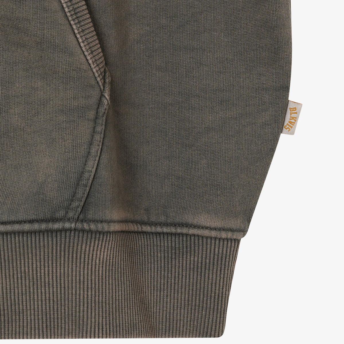 BLKVIS SOURCE GMT DYE HOODY - BLACK