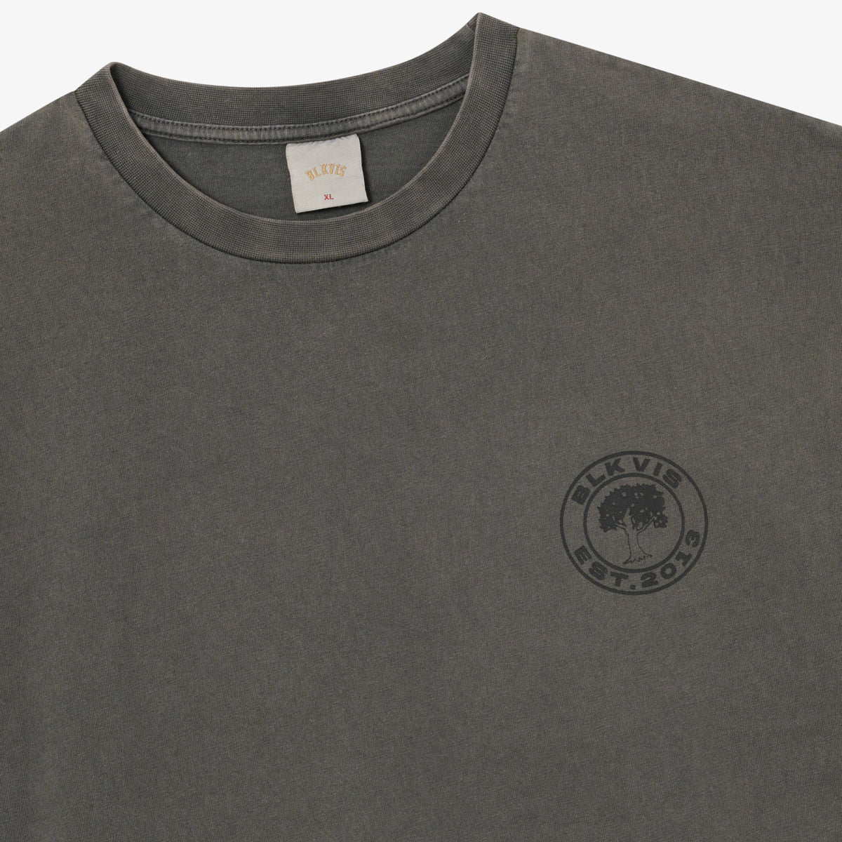 BLKVIS SOURCE GMT DYE TEE - BLACK