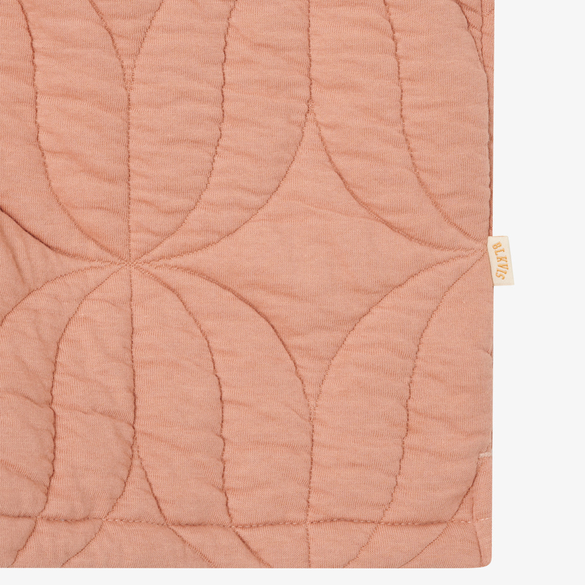 BLKVIS SCRIPT QUILTED SHIRT - CAFE AU LAIT