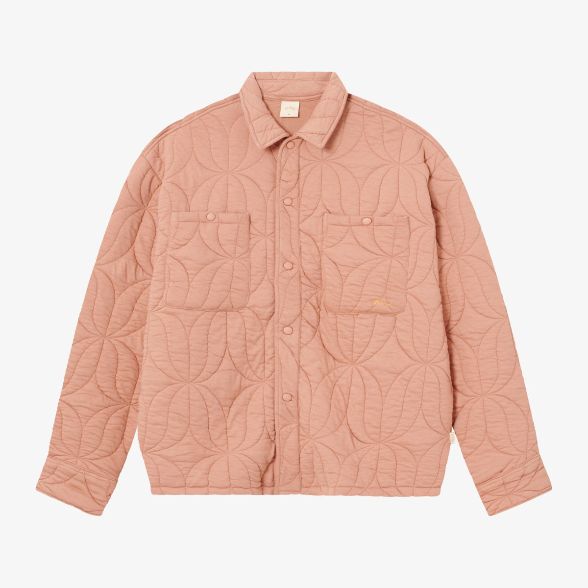 BLKVIS SCRIPT QUILTED SHIRT - CAFE AU LAIT