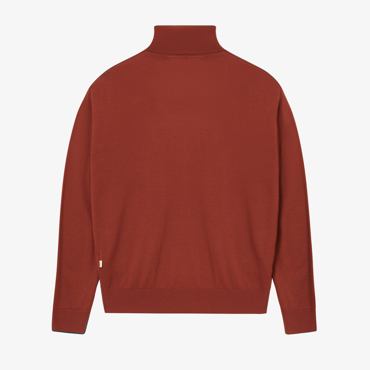 BLKVIS SCRIPT ROLLNECK SWEATER - MADDER BROWN