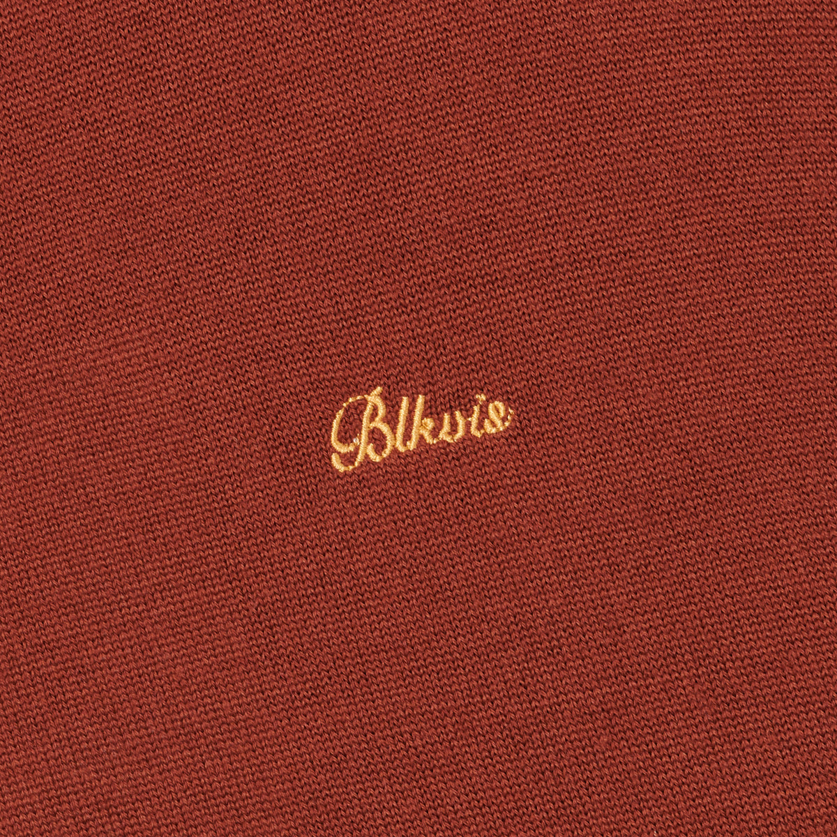 BLKVIS SCRIPT ROLLNECK SWEATER - MADDER BROWN